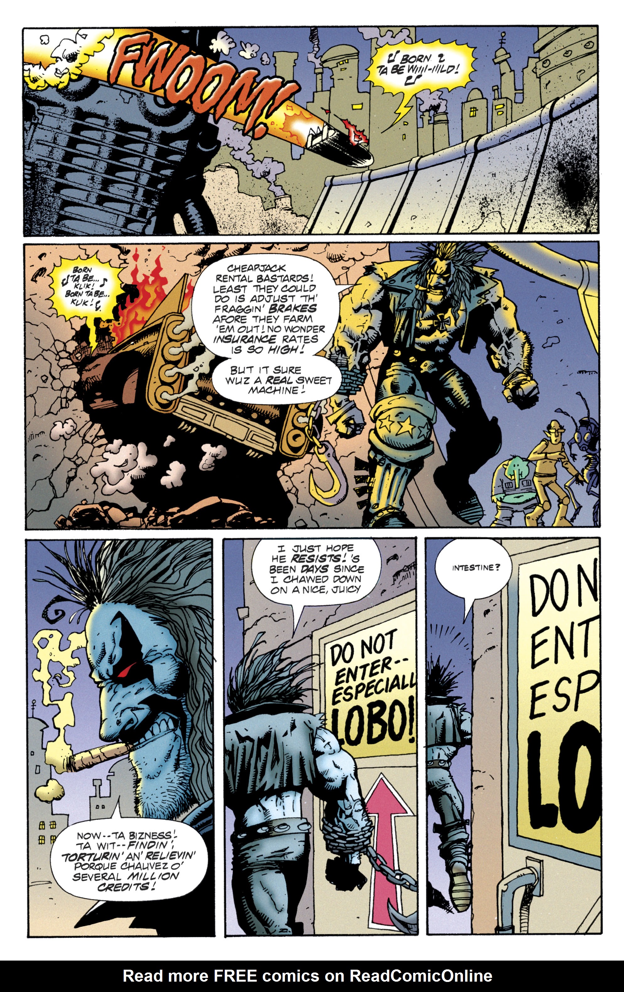 Read online Lobo by Keith Giffen & Alan Grant comic -  Issue # TPB 2 (Part 2) - 63