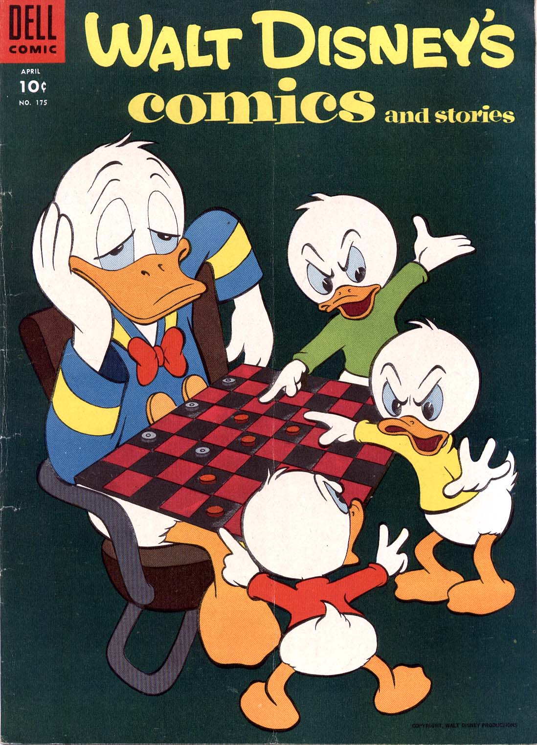 Read online Walt Disney's Comics and Stories comic -  Issue #175 - 1