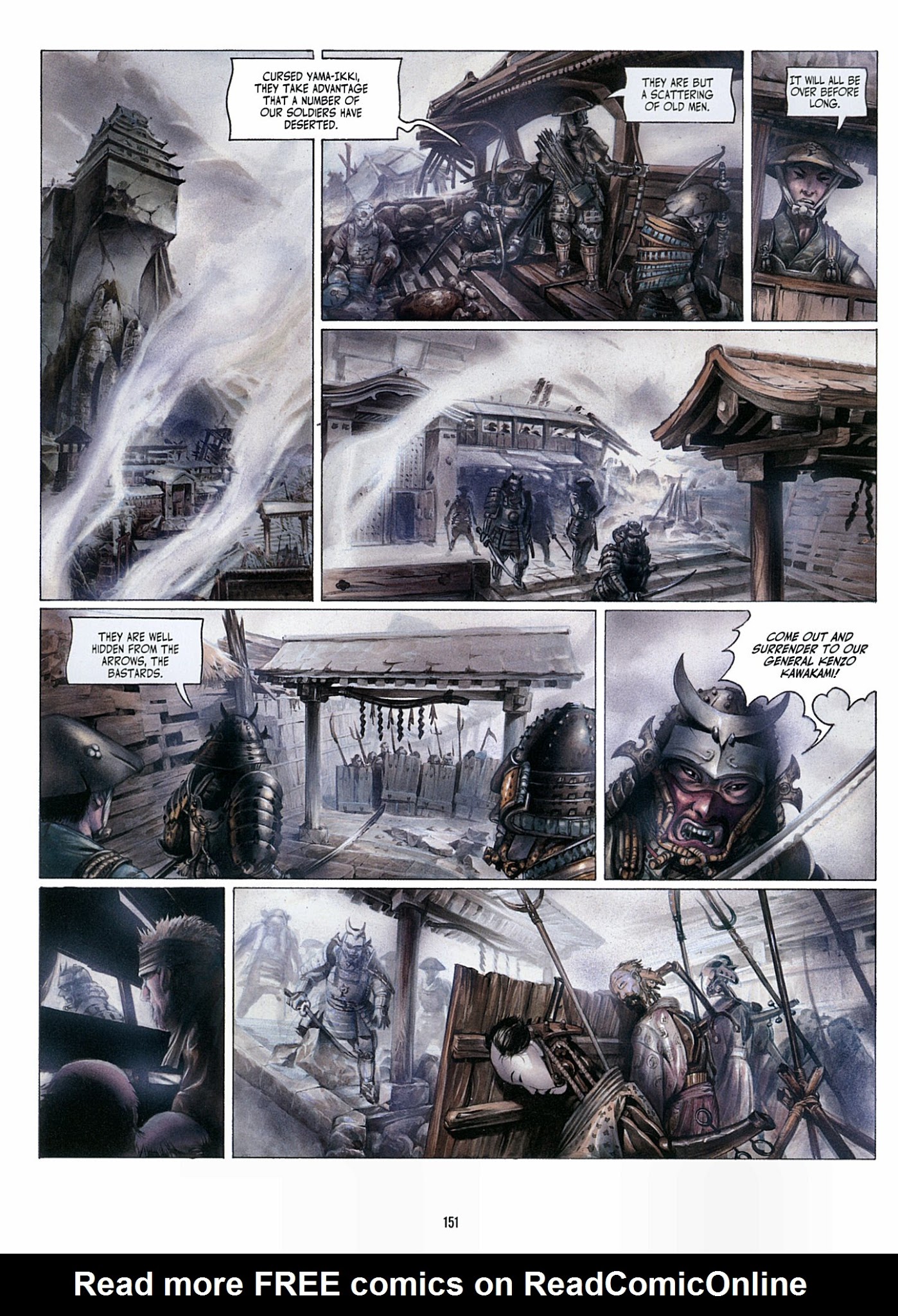 Read online Legend of the Scarlet Blades comic -  Issue # TPB - 152