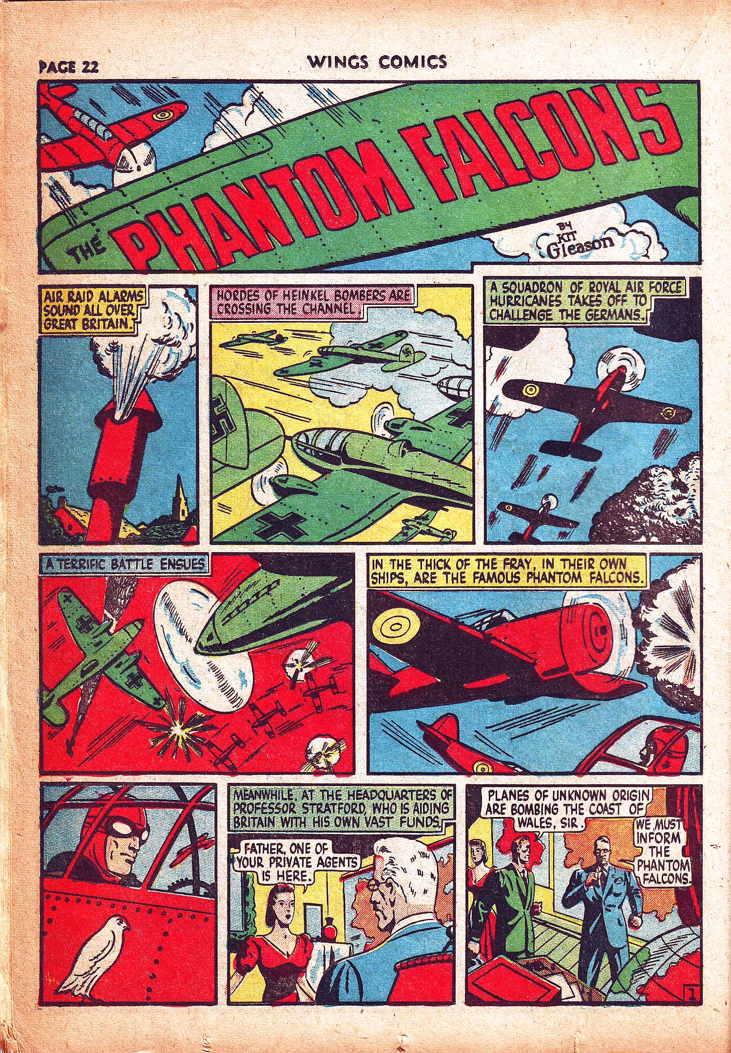 Read online Wings Comics comic -  Issue #3 - 24