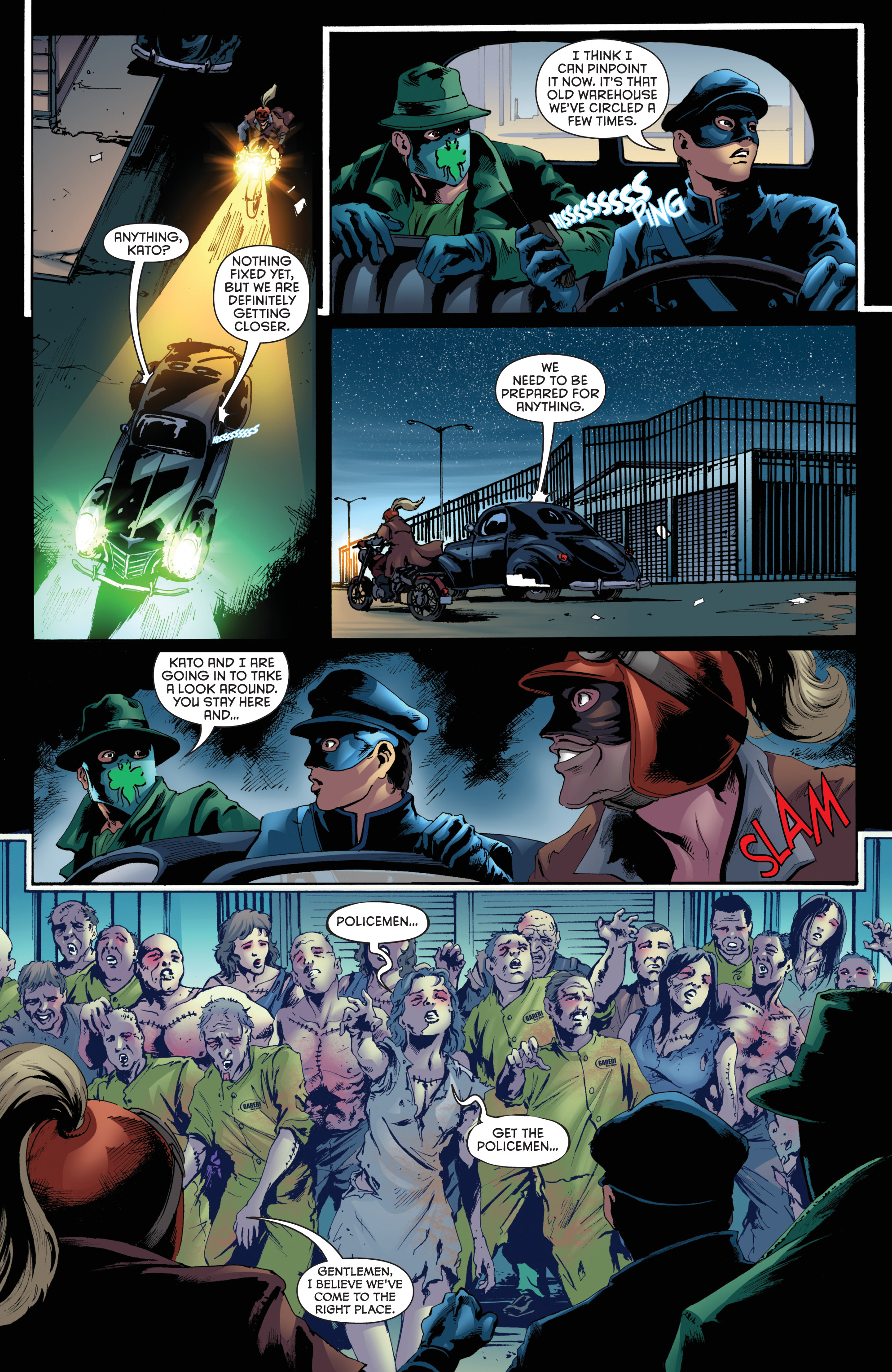 Read online Green Hornet: Reign of The Demon comic -  Issue #4 - 8