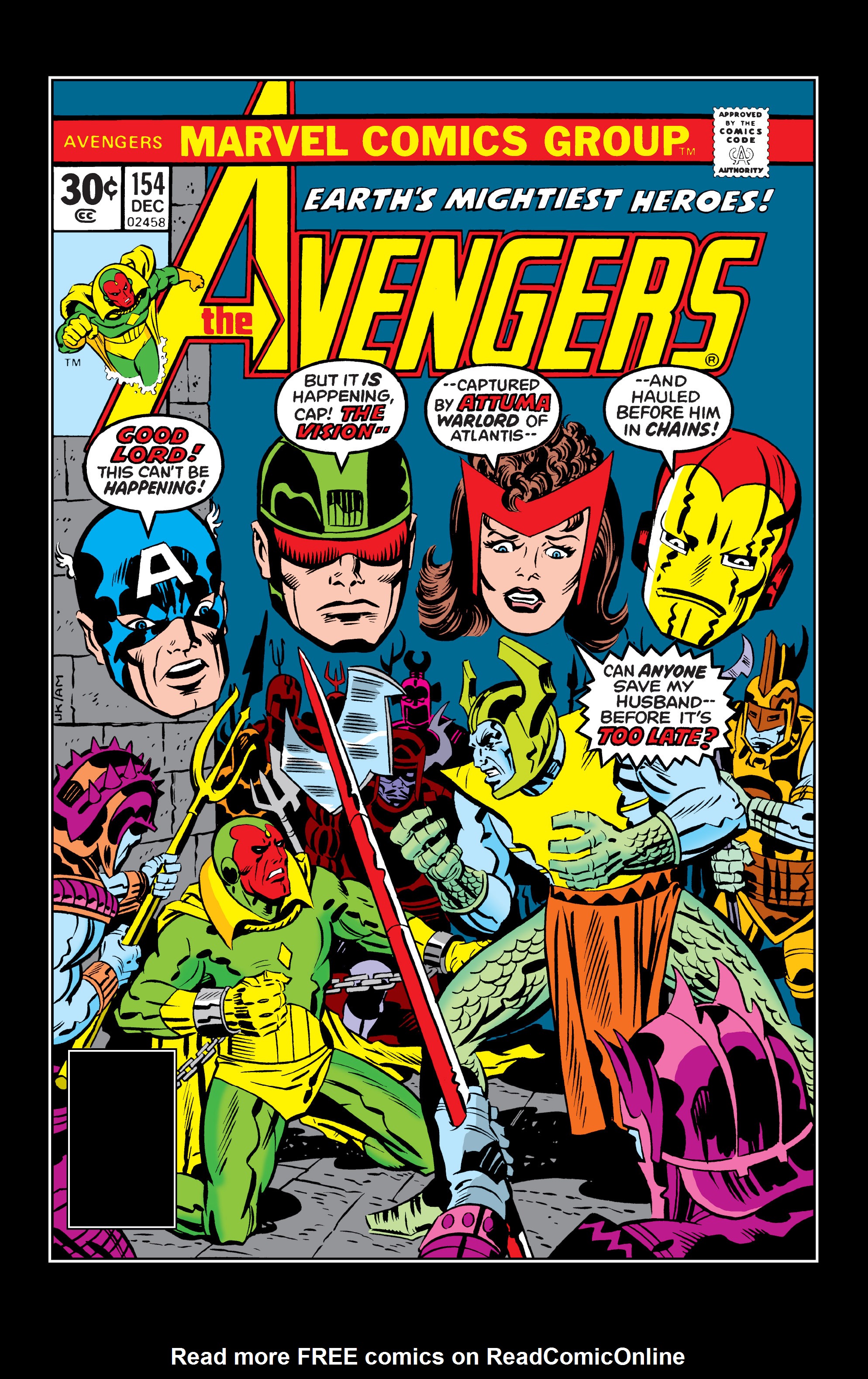 Read online The Avengers (1963) comic -  Issue #154 - 1