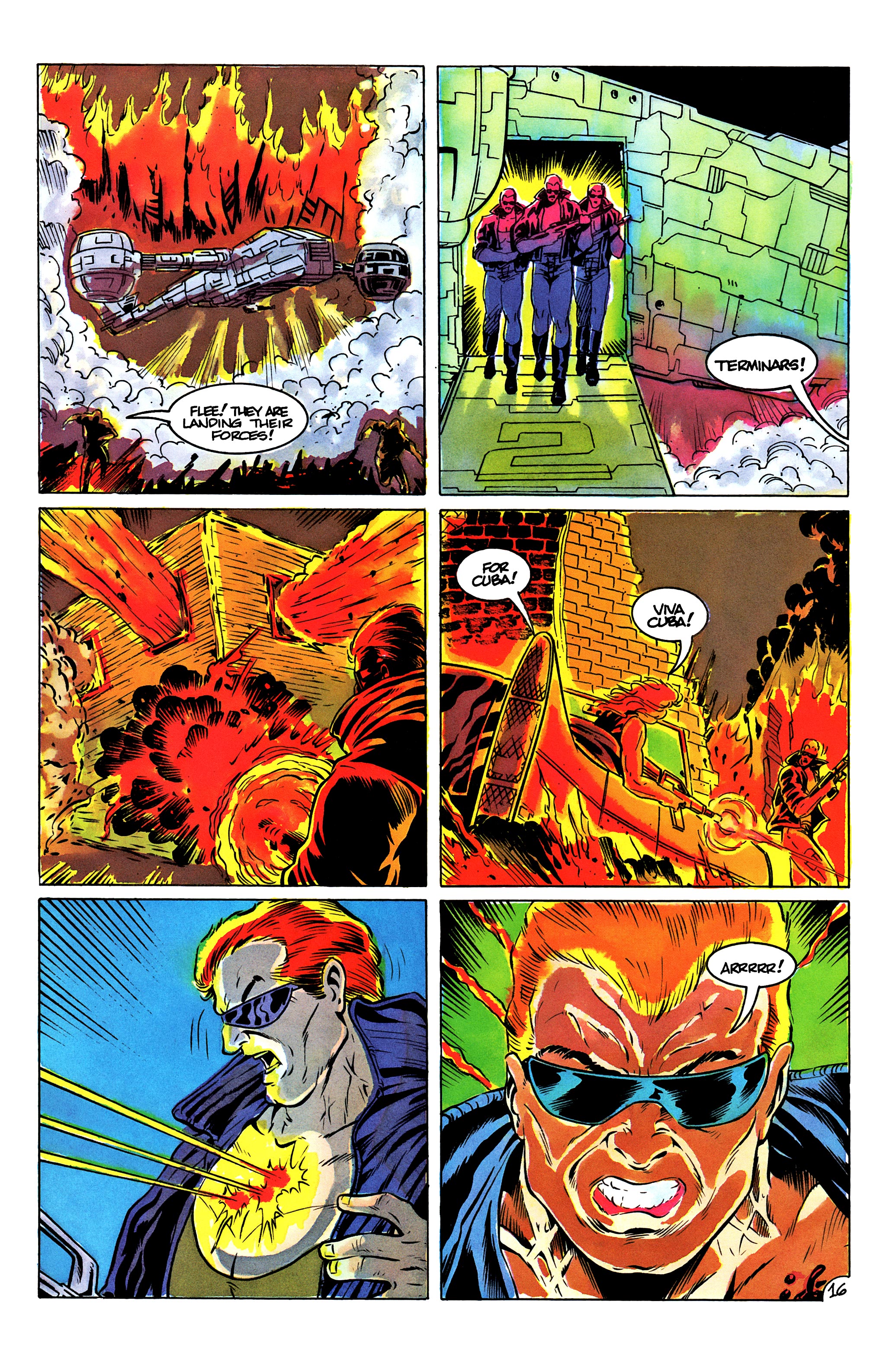 Read online The Terminator (1988) comic -  Issue #15 - 20
