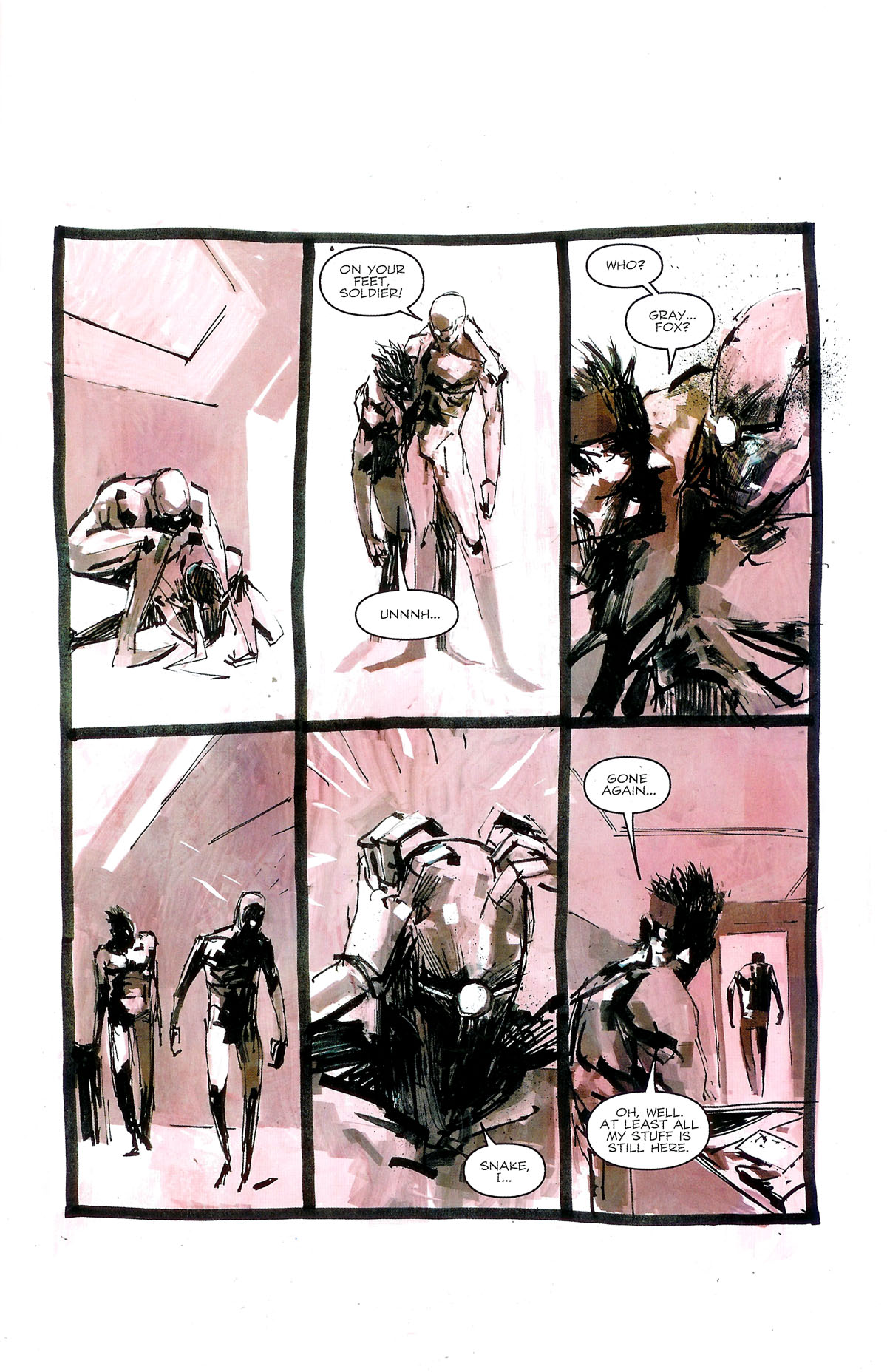 Read online Metal Gear Solid comic -  Issue #9 - 15