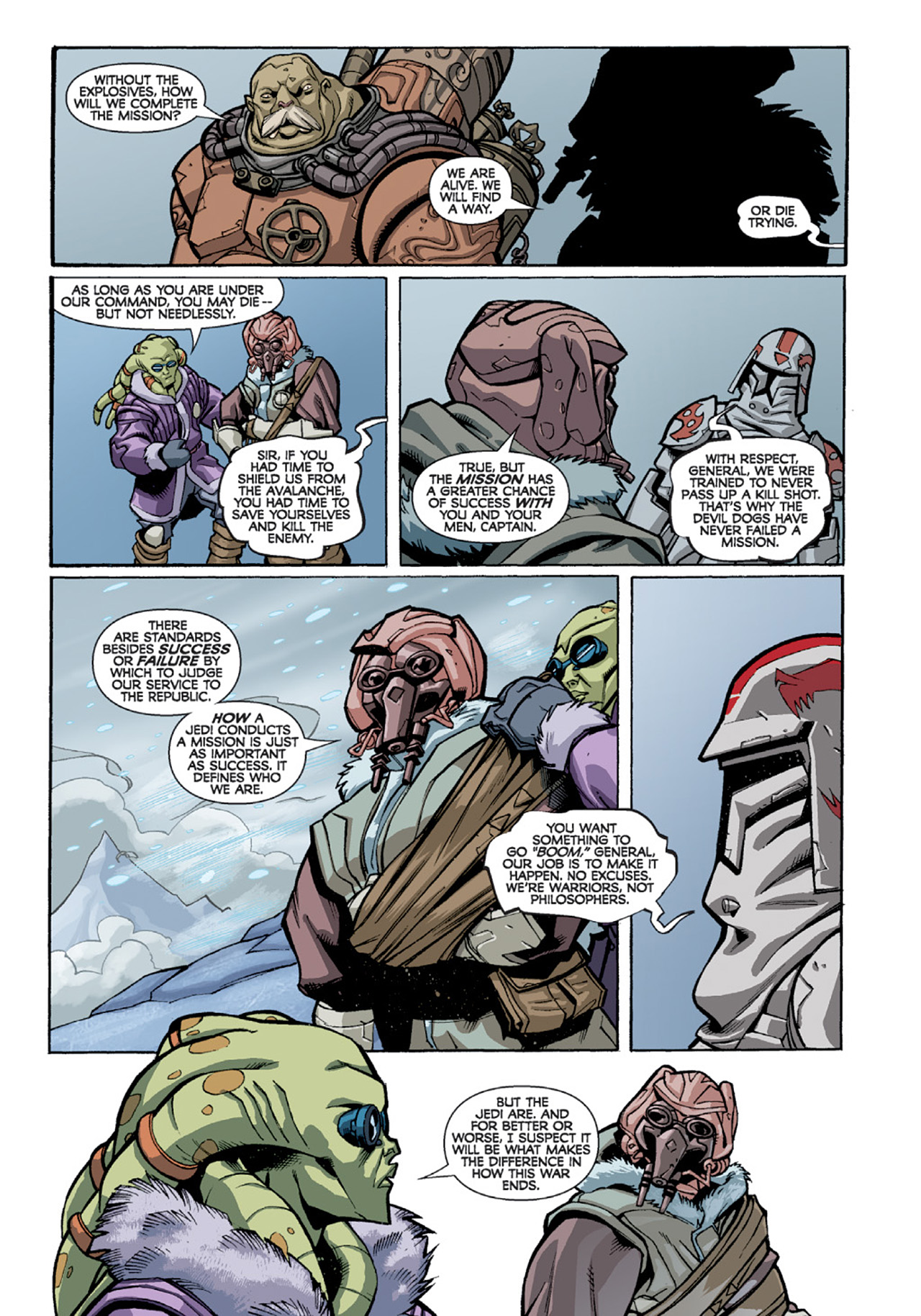 Read online Star Wars: The Clone Wars comic -  Issue #8 - 12