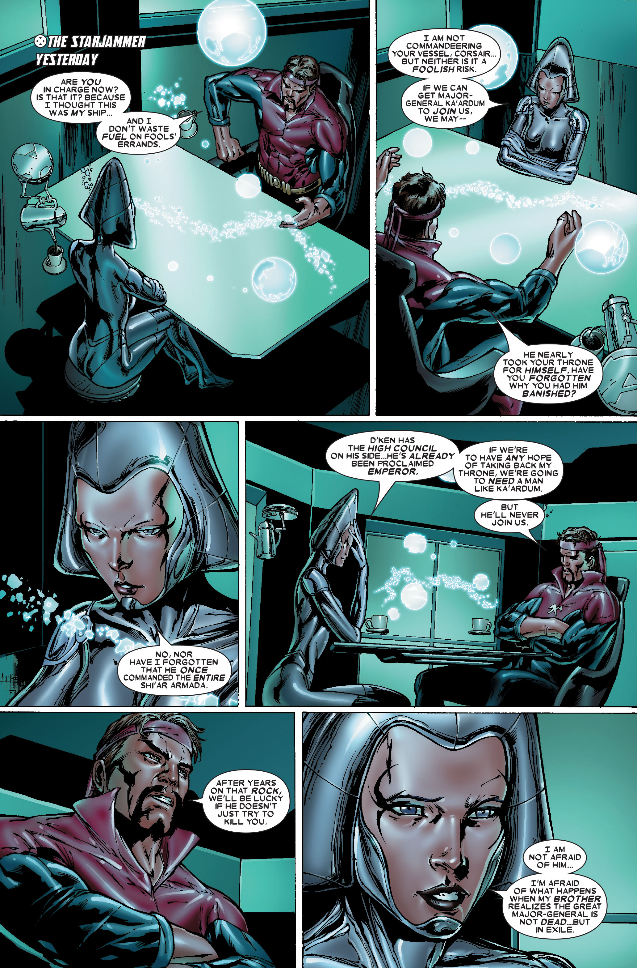 Read online Uncanny X-Men (1963) comic -  Issue #484 - 14