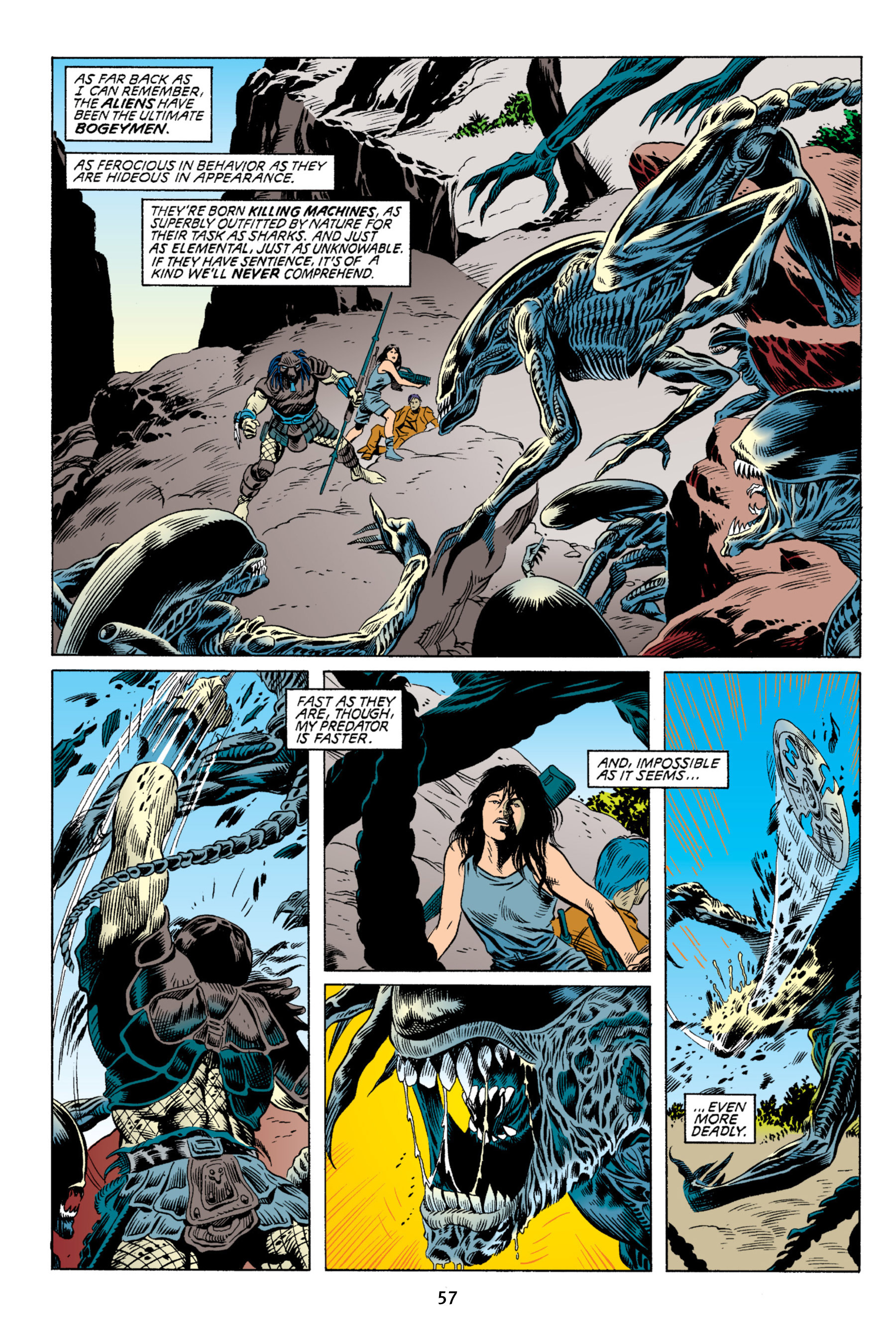 Read online Aliens vs. Predator Omnibus comic -  Issue # _TPB 2 Part 1 - 57
