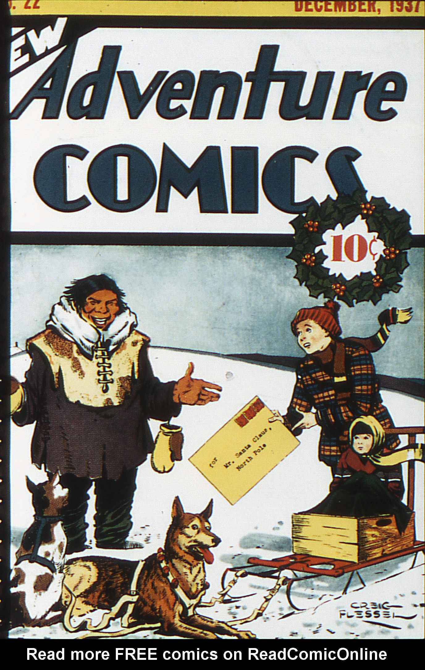 Read online Adventure Comics (1938) comic -  Issue #22 - 1