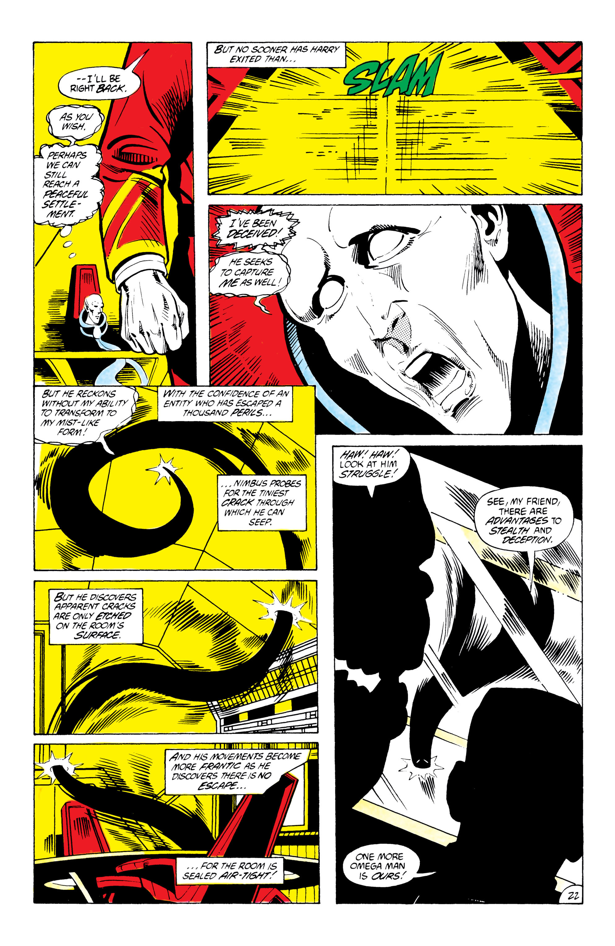 Read online The Omega Men (1983) comic -  Issue #9 - 22