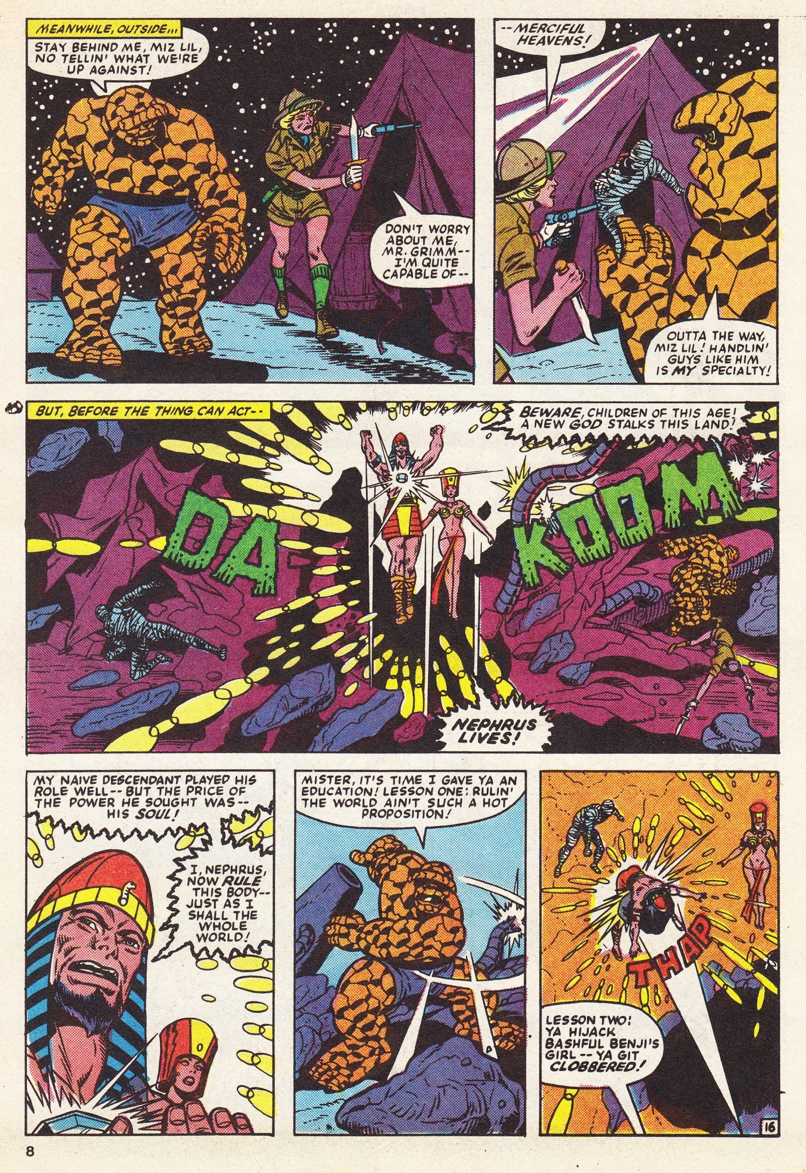 Read online The Thing Is Big Ben comic -  Issue #8 - 8