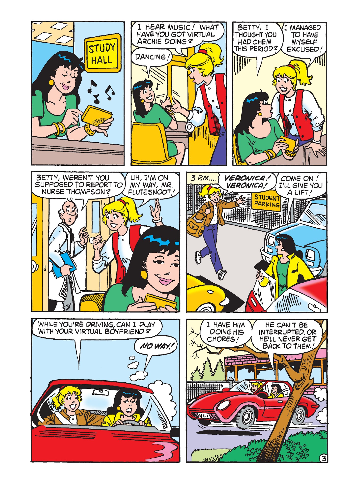 Read online Betty and Veronica Double Digest comic -  Issue #157 - 22