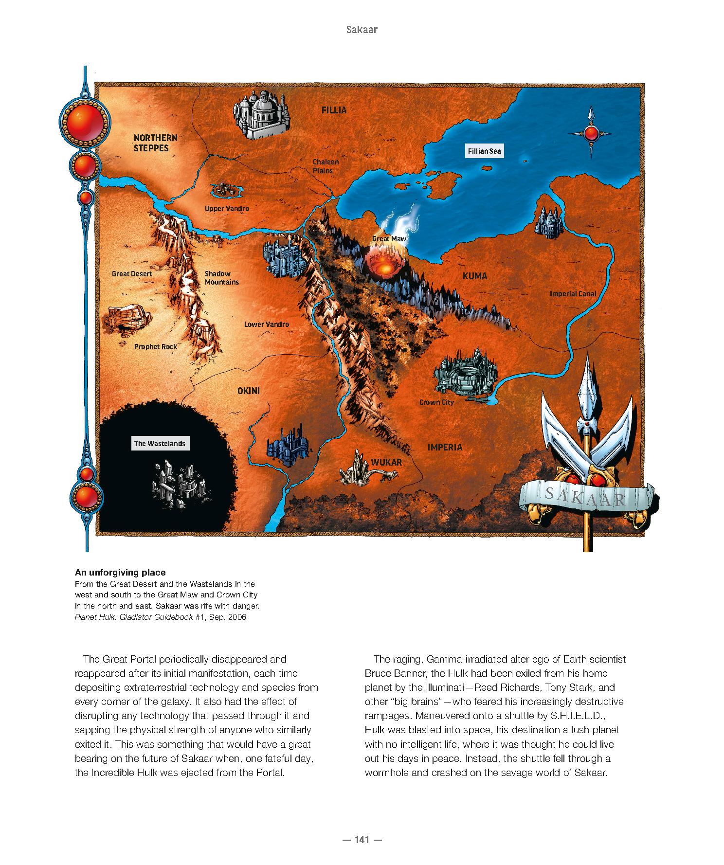 Read online Marvel Universe Map By Map: James Hill comic -  Issue # TPB (Part 2) - 42