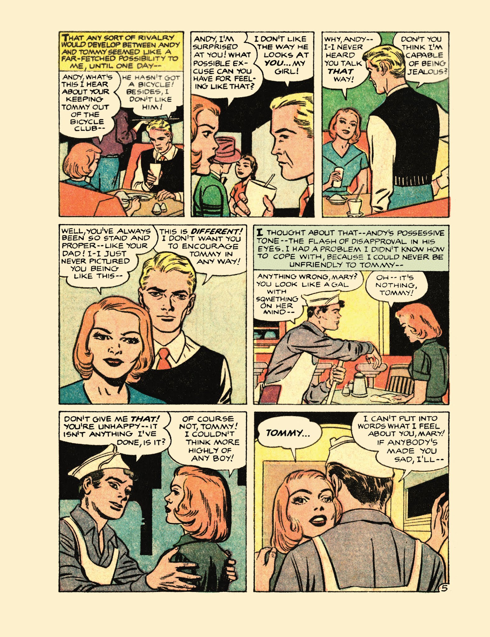 Read online Young Romance: The Best of Simon & Kirby’s Romance Comics comic -  Issue # TPB 3 - 35