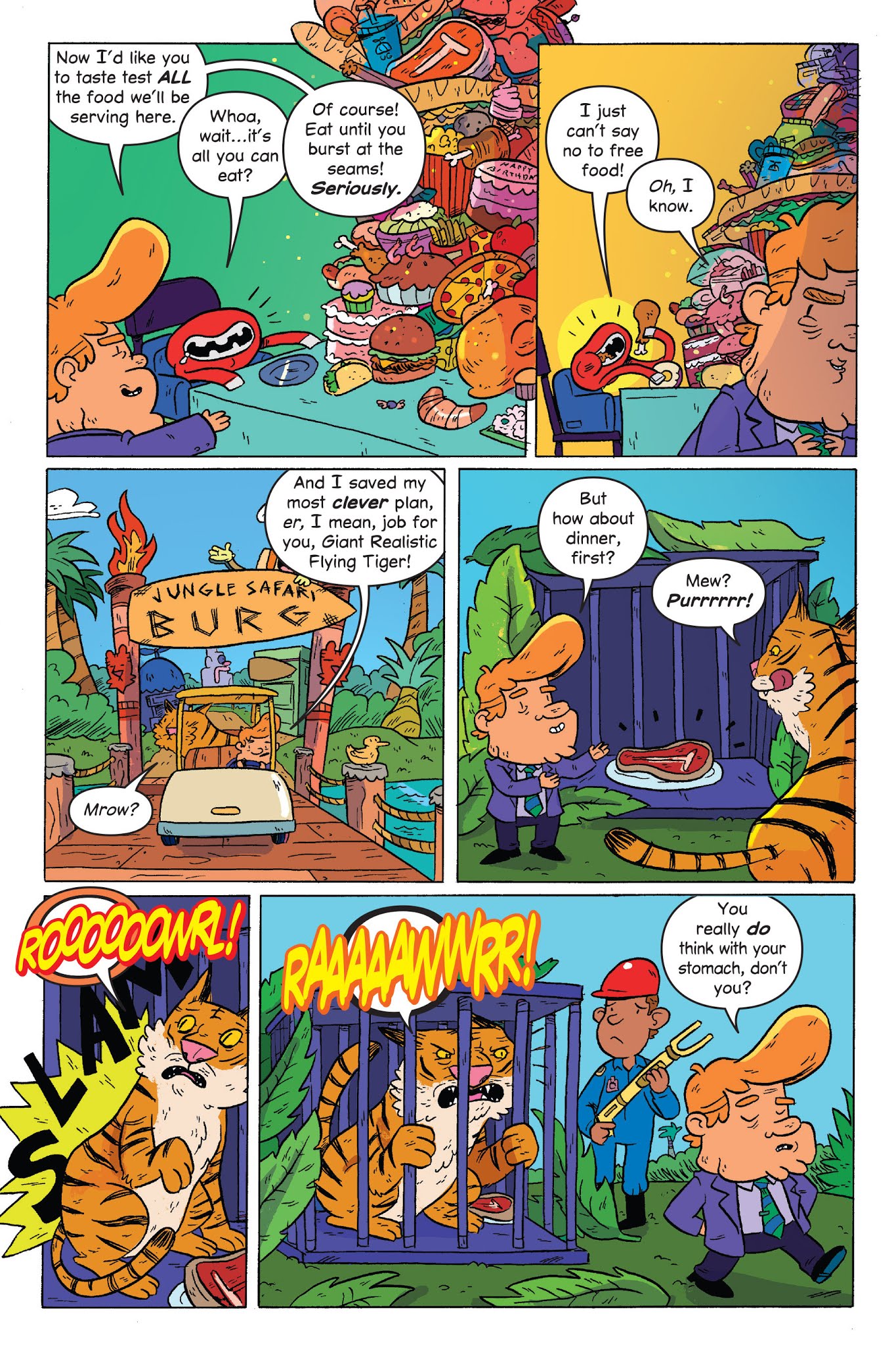 Read online Uncle Grandpa in Uncle Grandpaland comic -  Issue # TPB - 45