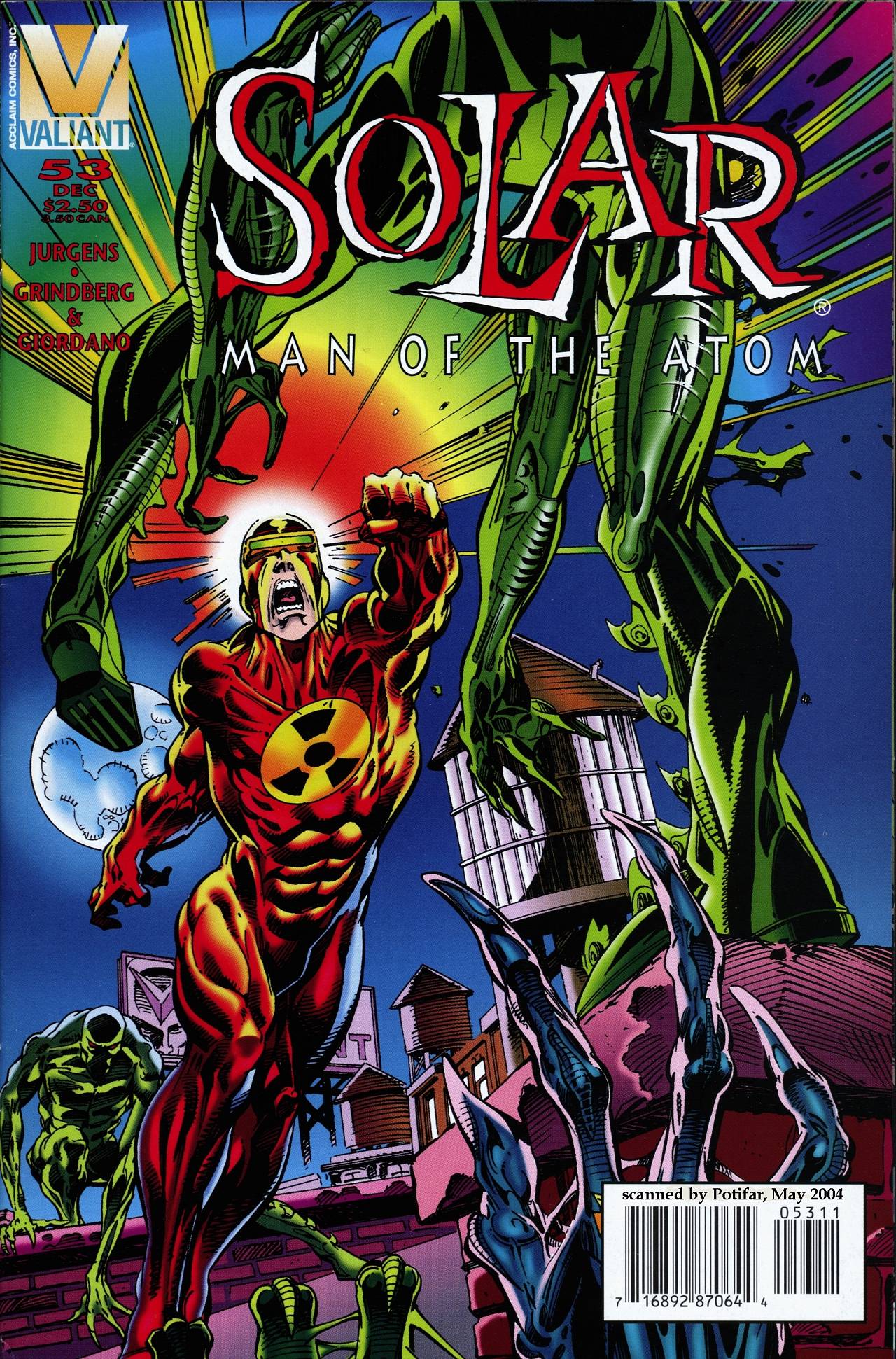 Read online Solar, Man of the Atom comic -  Issue #53 - 1