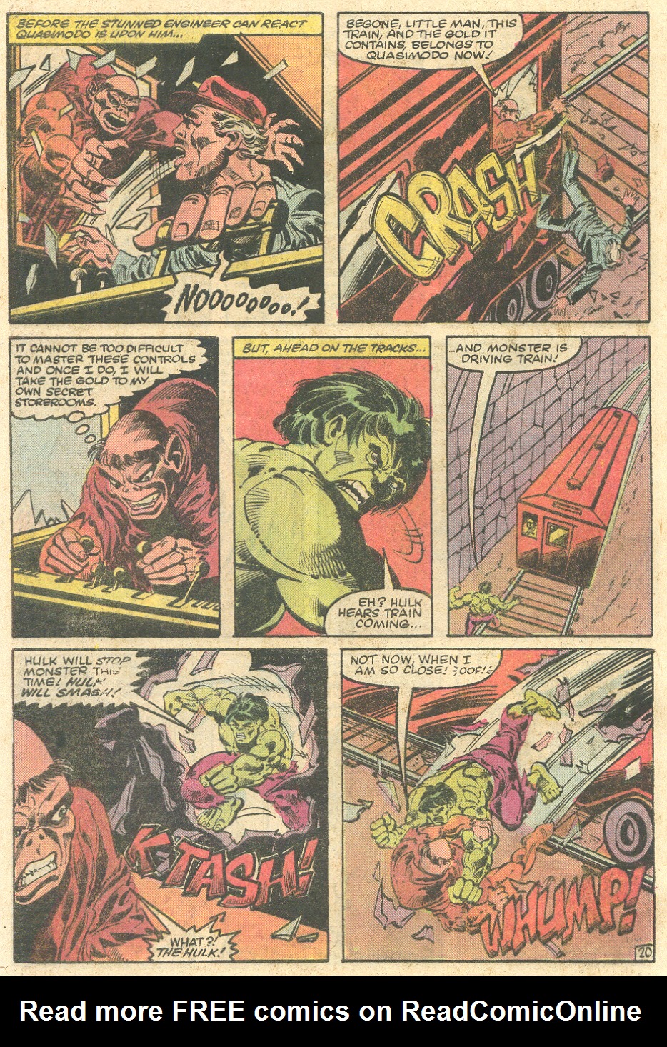Read online The Incredible Hulk Versus Quasimodo comic -  Issue # Full - 21
