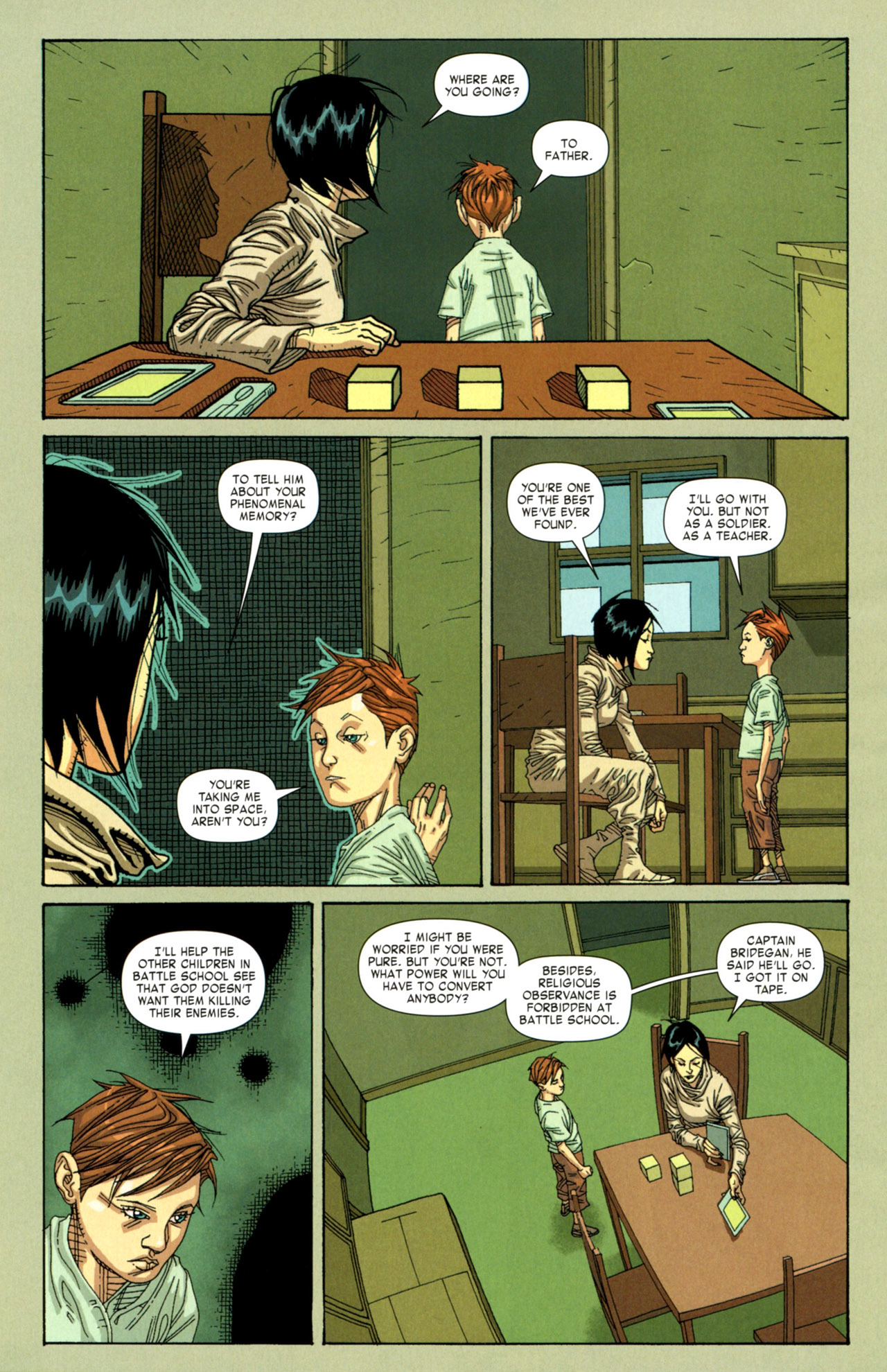 Read online Ender's Game: War of Gifts comic -  Issue # Full - 18