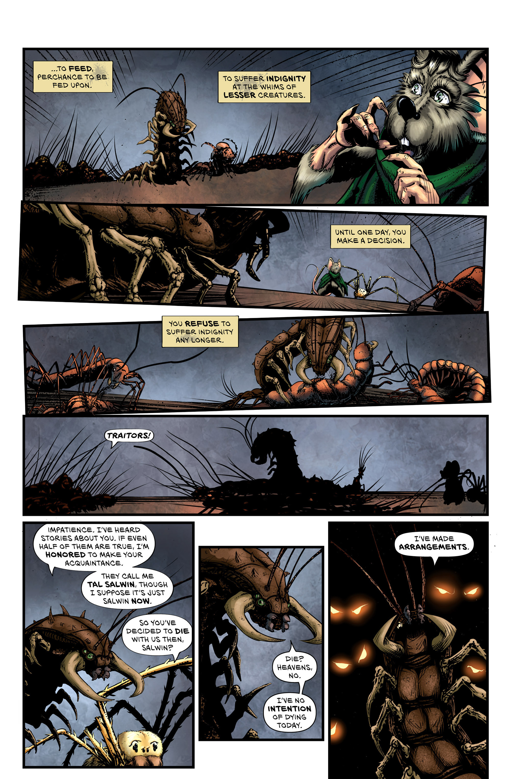 Read online Wretched Things comic -  Issue #3 - 3