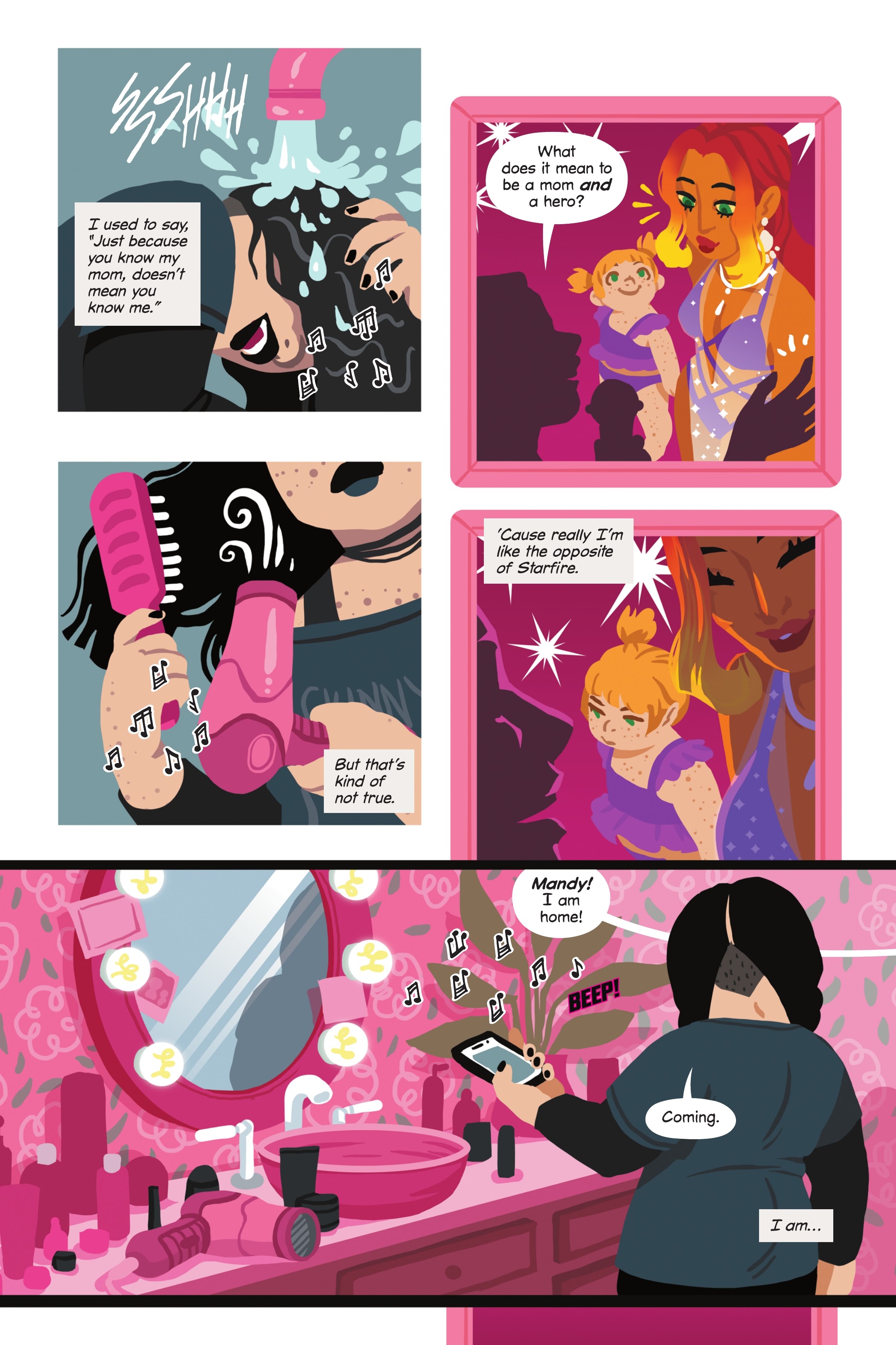 Read online I Am Not Starfire comic -  Issue # TPB (Part 1) - 7