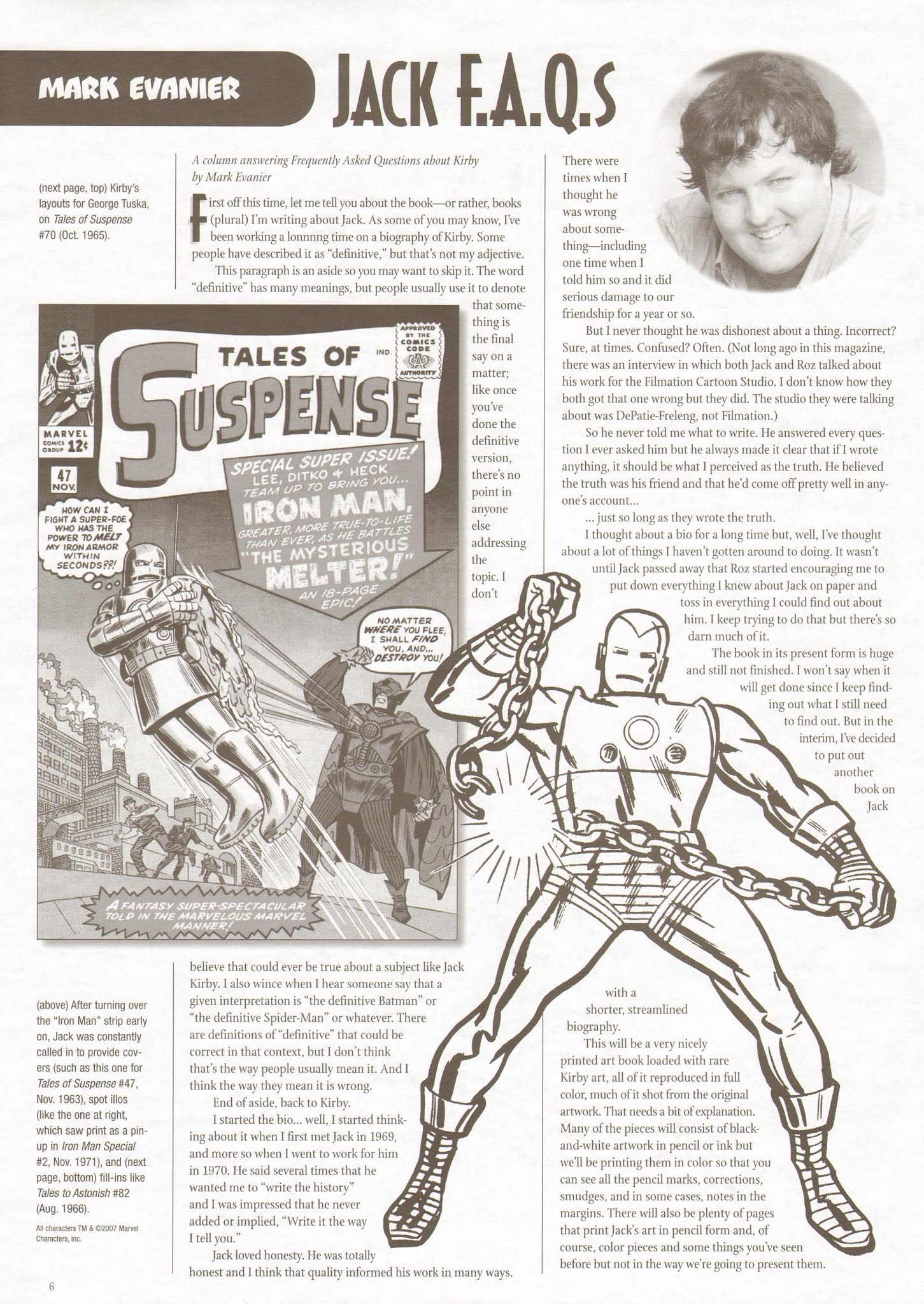 Read online The Jack Kirby Collector comic -  Issue #48 - 8