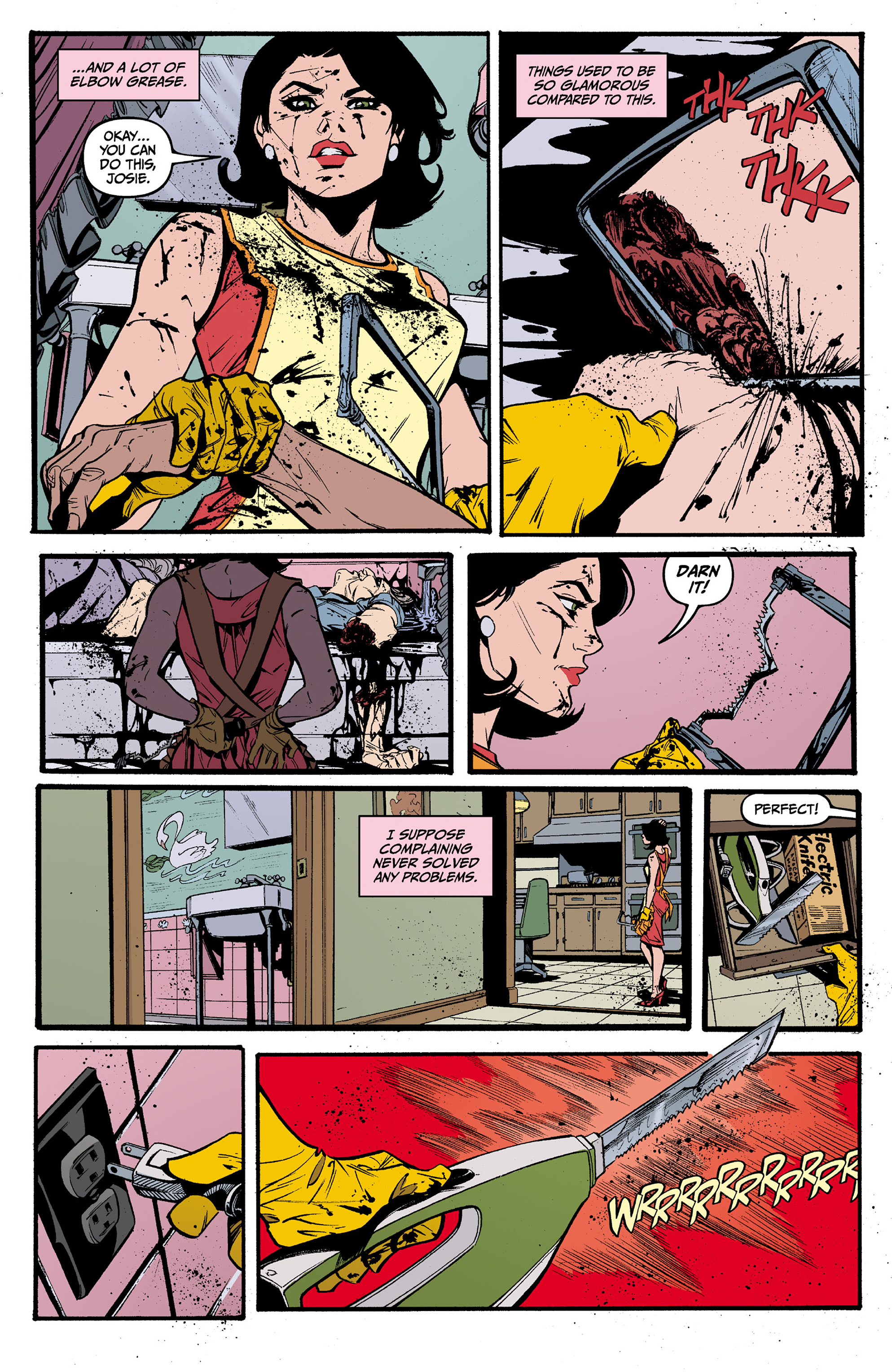 Read online Lady Killer 2 comic -  Issue #1 - 11