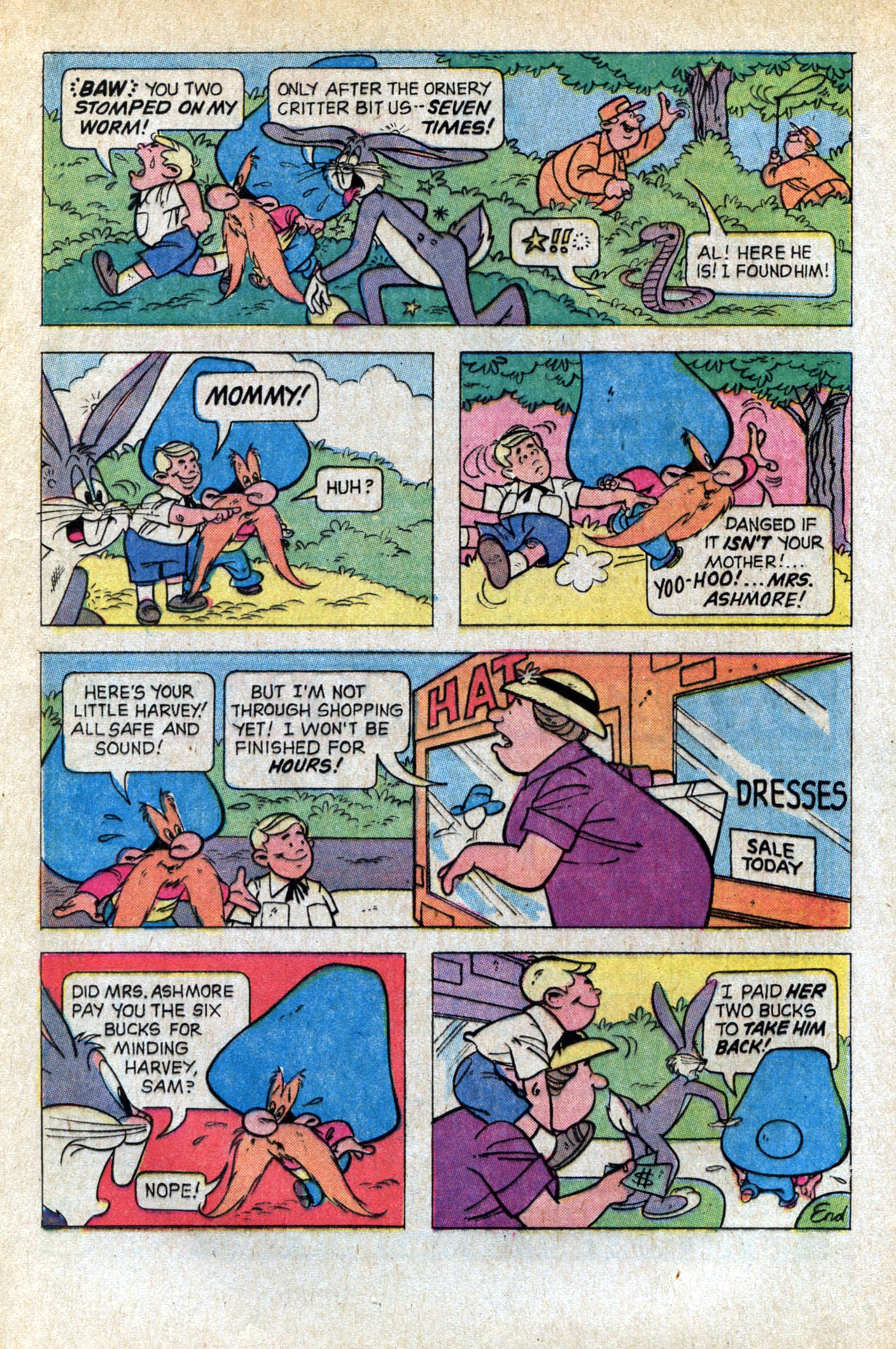 Read online Yosemite Sam and Bugs Bunny comic -  Issue #17 - 17
