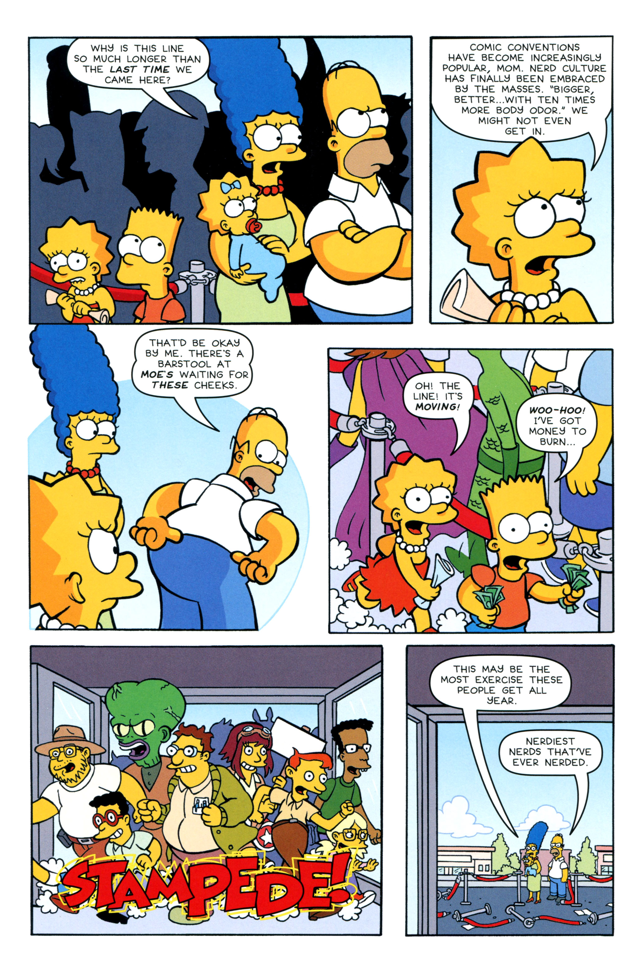 Read online Simpsons Comics comic -  Issue #214 - 4