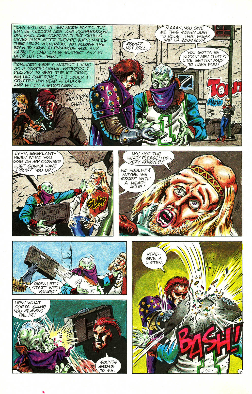 Read online Grimjack comic -  Issue #59 - 10