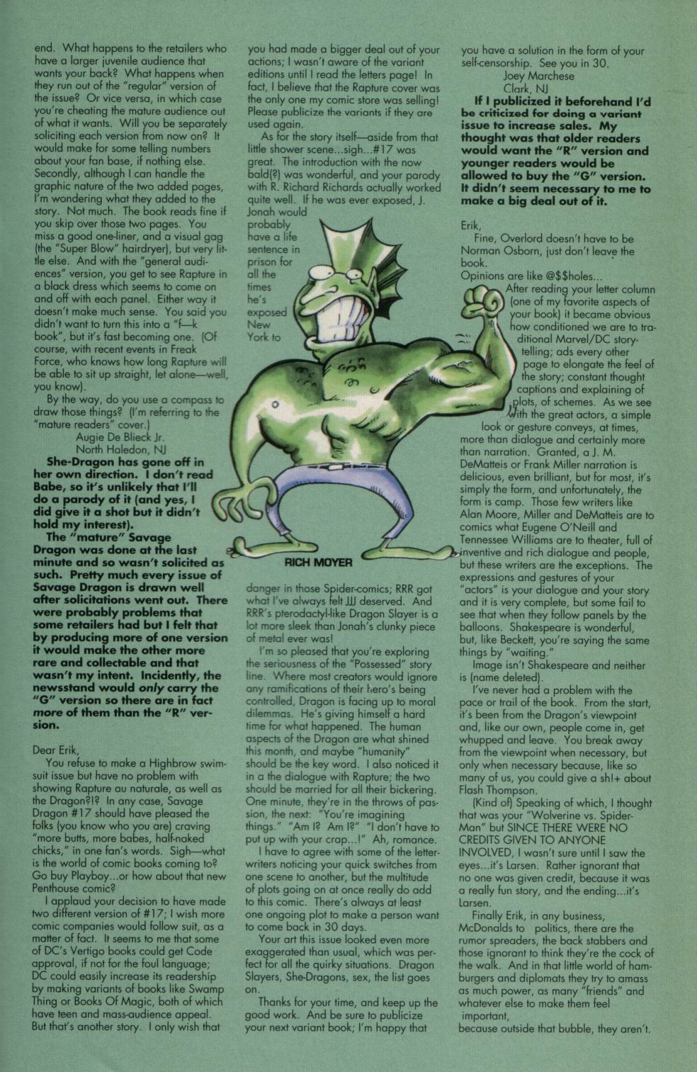 Read online The Savage Dragon (1993) comic -  Issue #18 - 30