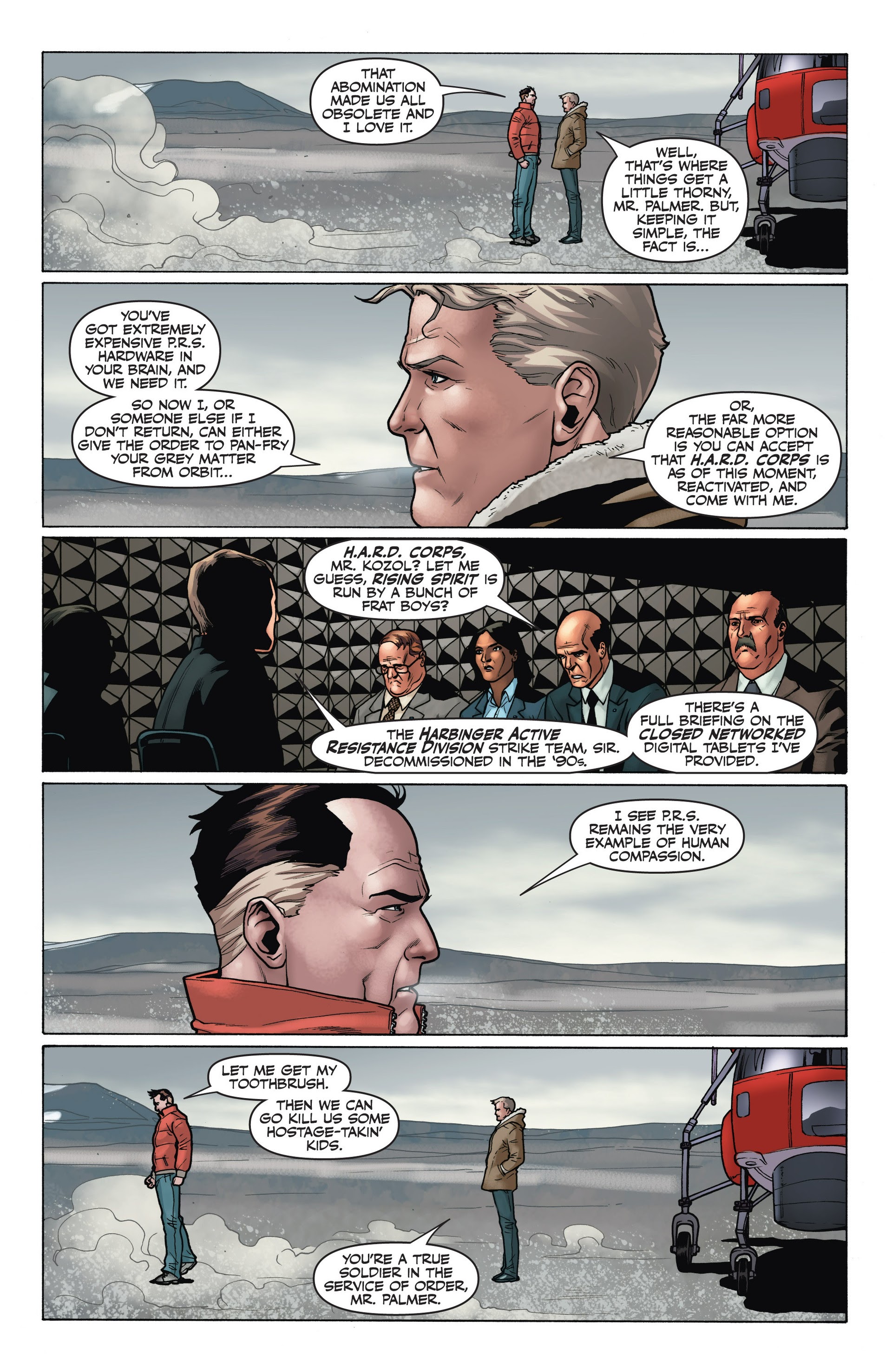 Read online Harbinger Wars comic -  Issue #2 - 23