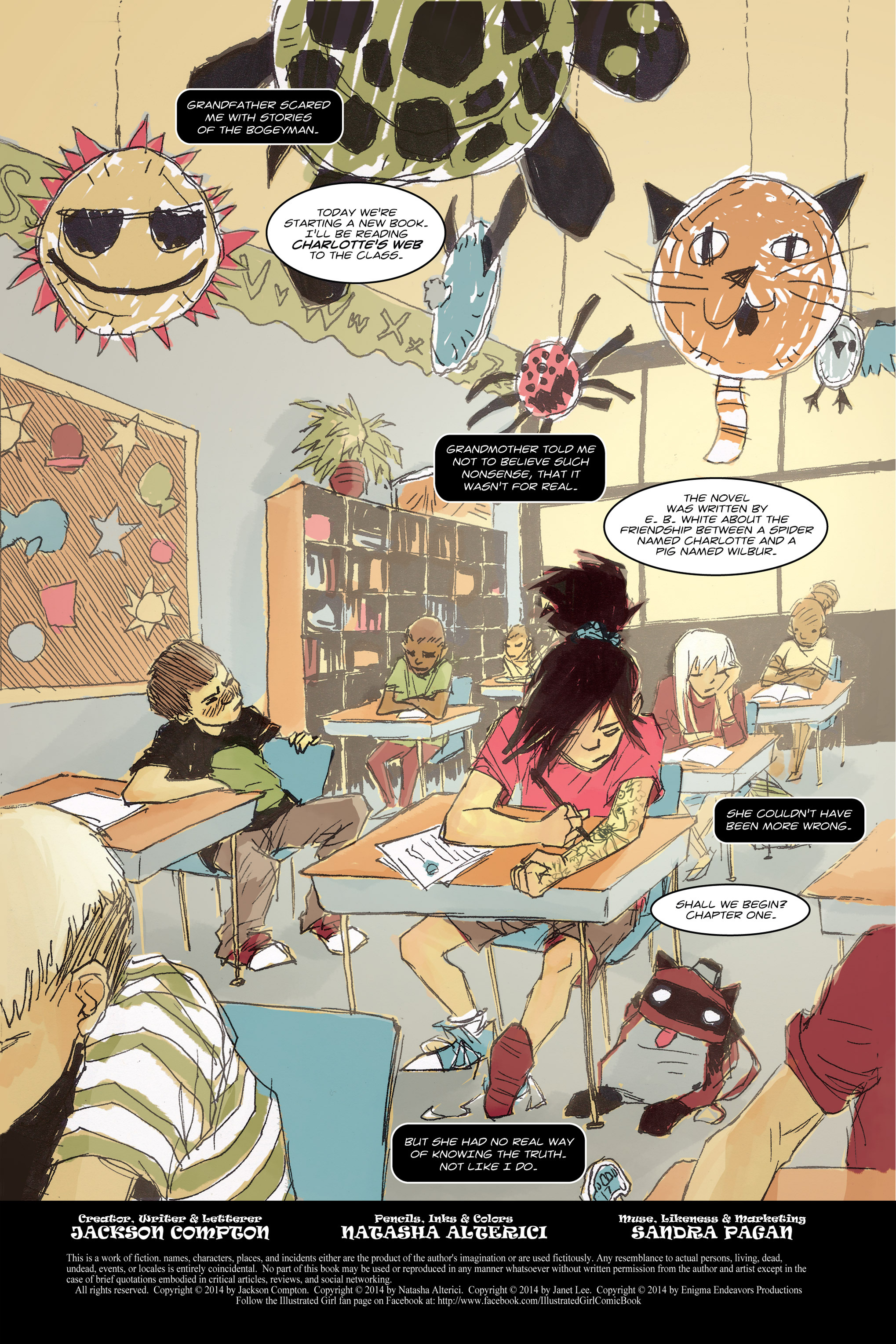 Read online Illustrated Girl comic -  Issue #2 - 2