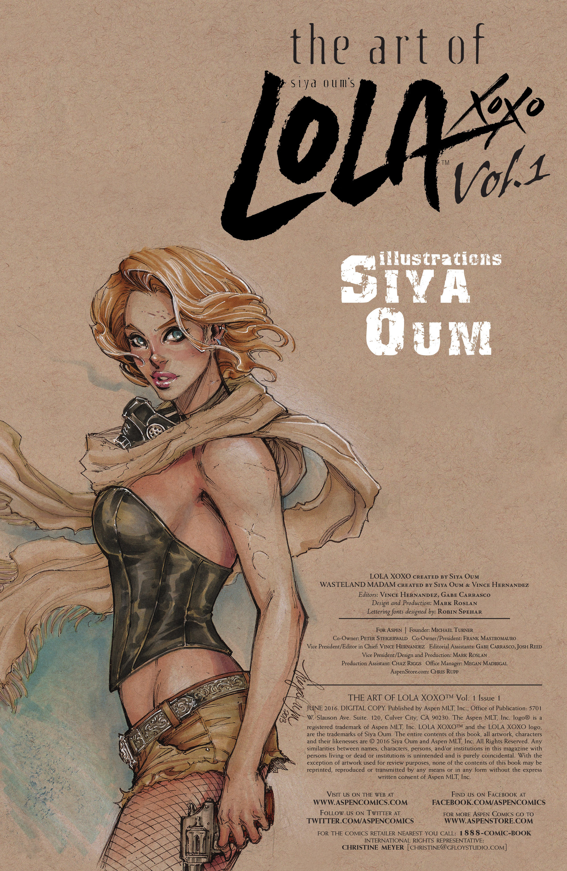 Read online The Art of Lola XOXO comic -  Issue # Full - 2