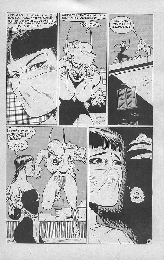 Read online She-Cat comic -  Issue #3 - 7