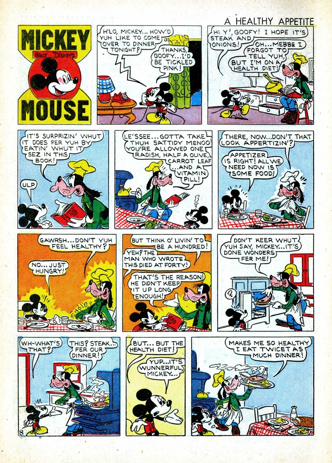 Walt Disney's Comics and Stories issue 29 - Page 10