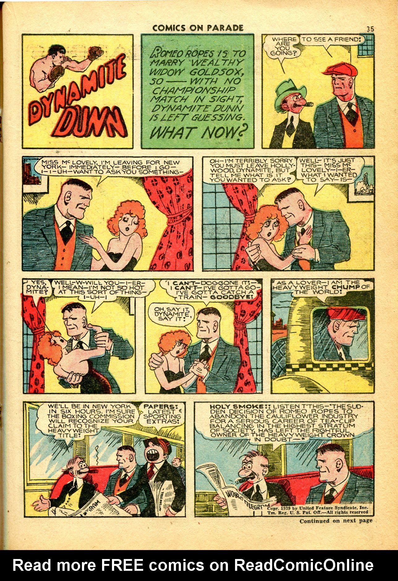 Read online Comics on Parade comic -  Issue #15 - 37