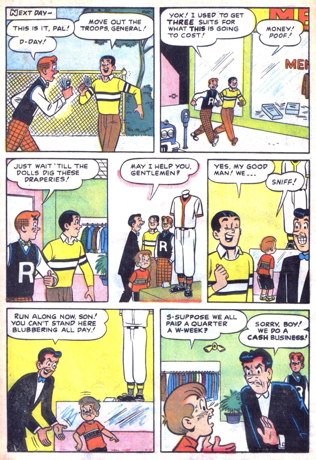 Read online Pep Comics comic -  Issue #138 - 32