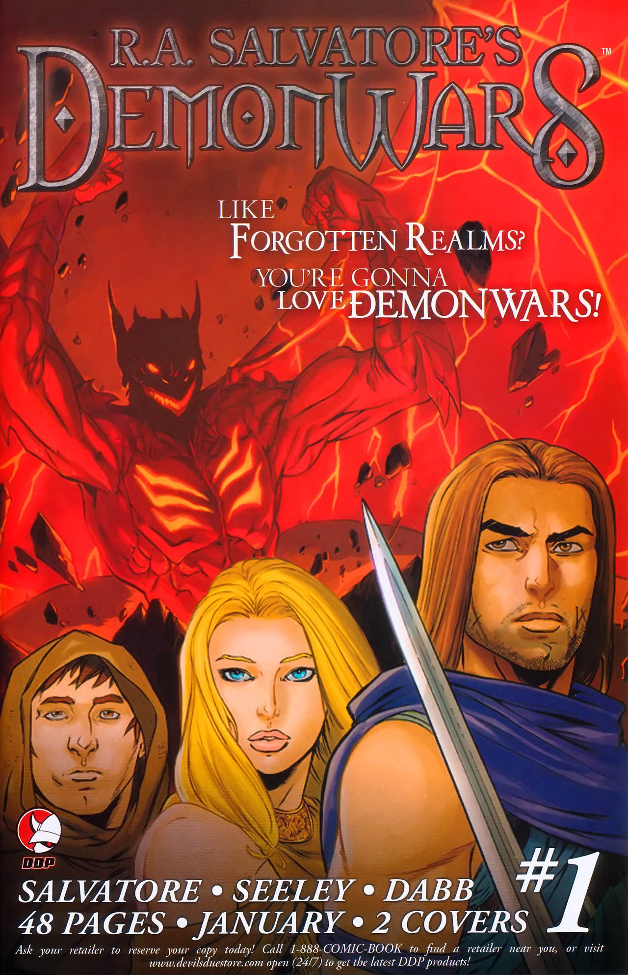 Read online Forgotten Realms: The Crystal Shard comic -  Issue #3 - 45