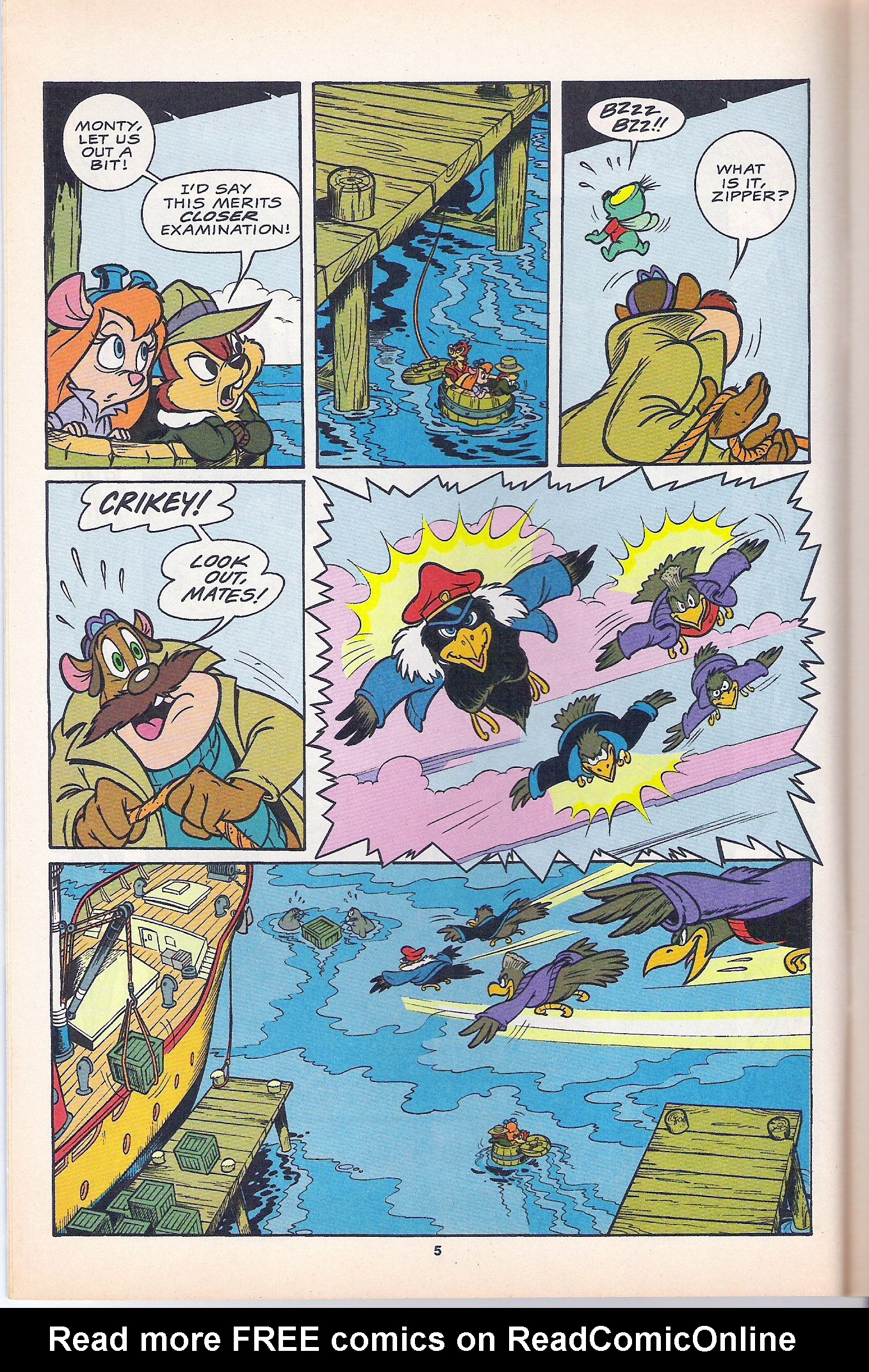 Read online Disney's Chip 'N Dale Rescue Rangers comic -  Issue #4 - 8