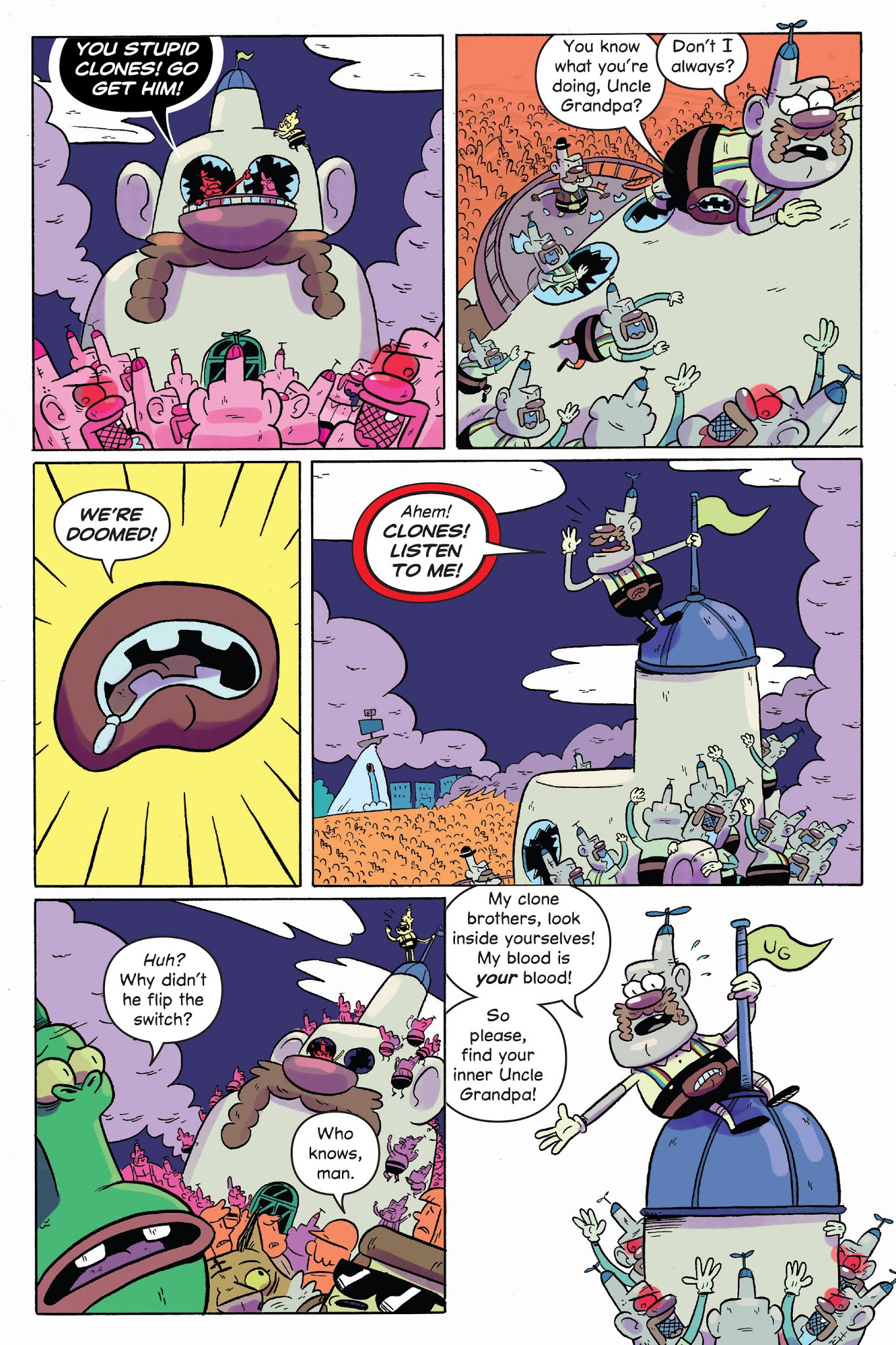 Read online Uncle Grandpa in Uncle Grandpaland comic -  Issue # TPB - 114