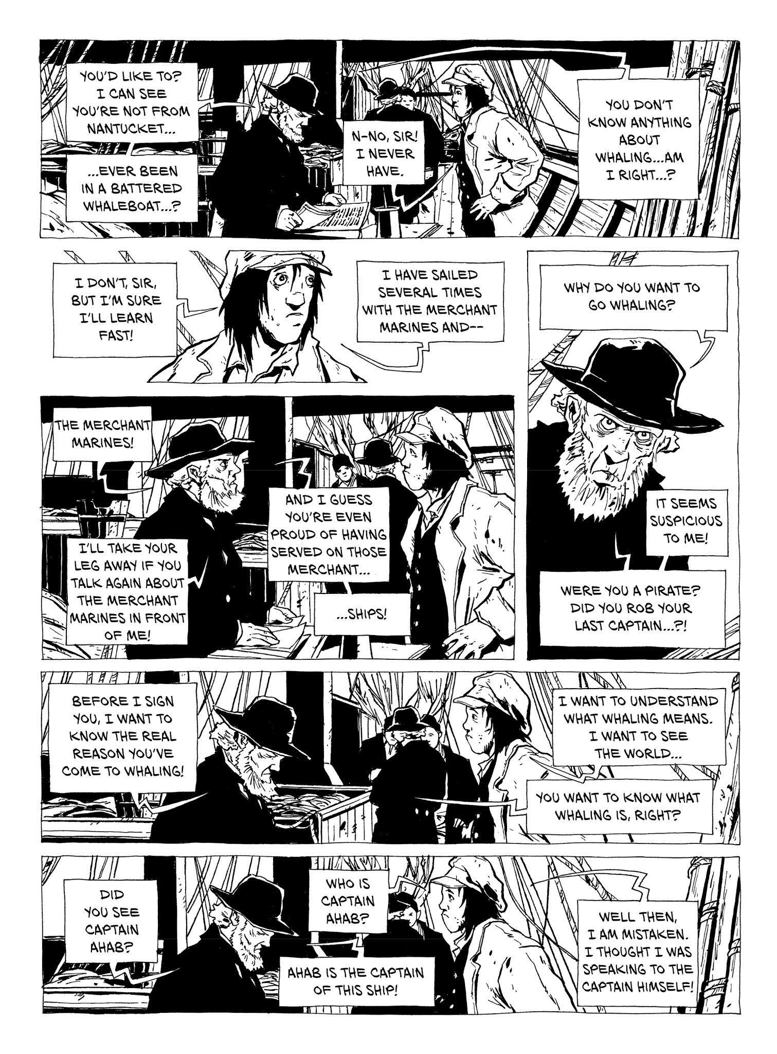 Read online Moby Dick comic -  Issue # TPB (Part 1) - 34