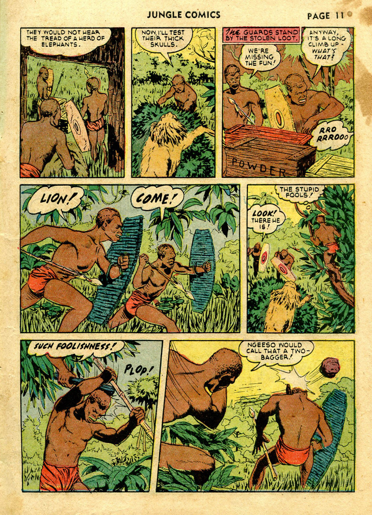 Read online Jungle Comics comic -  Issue #28 - 14