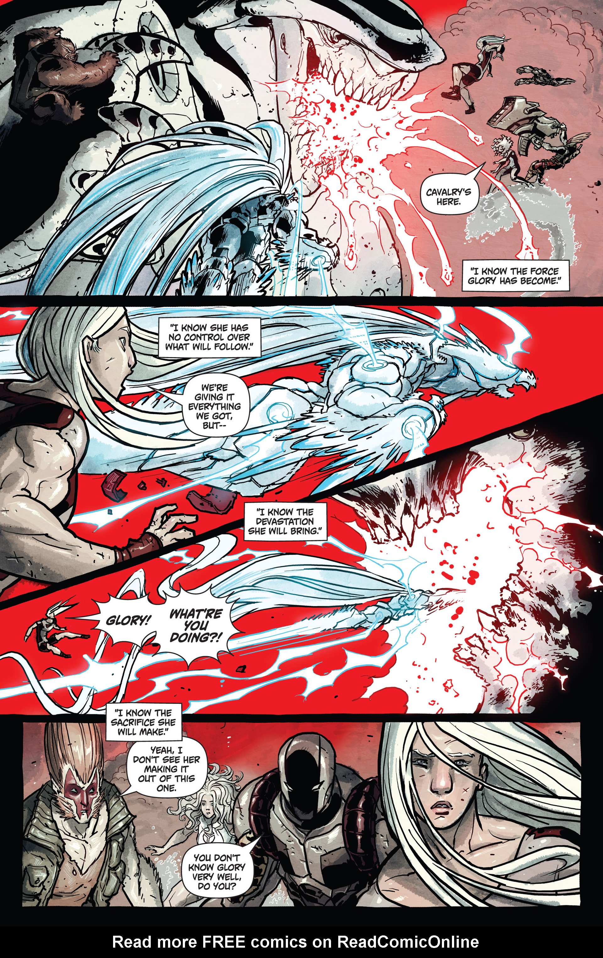 Read online Glory comic -  Issue #33 - 22