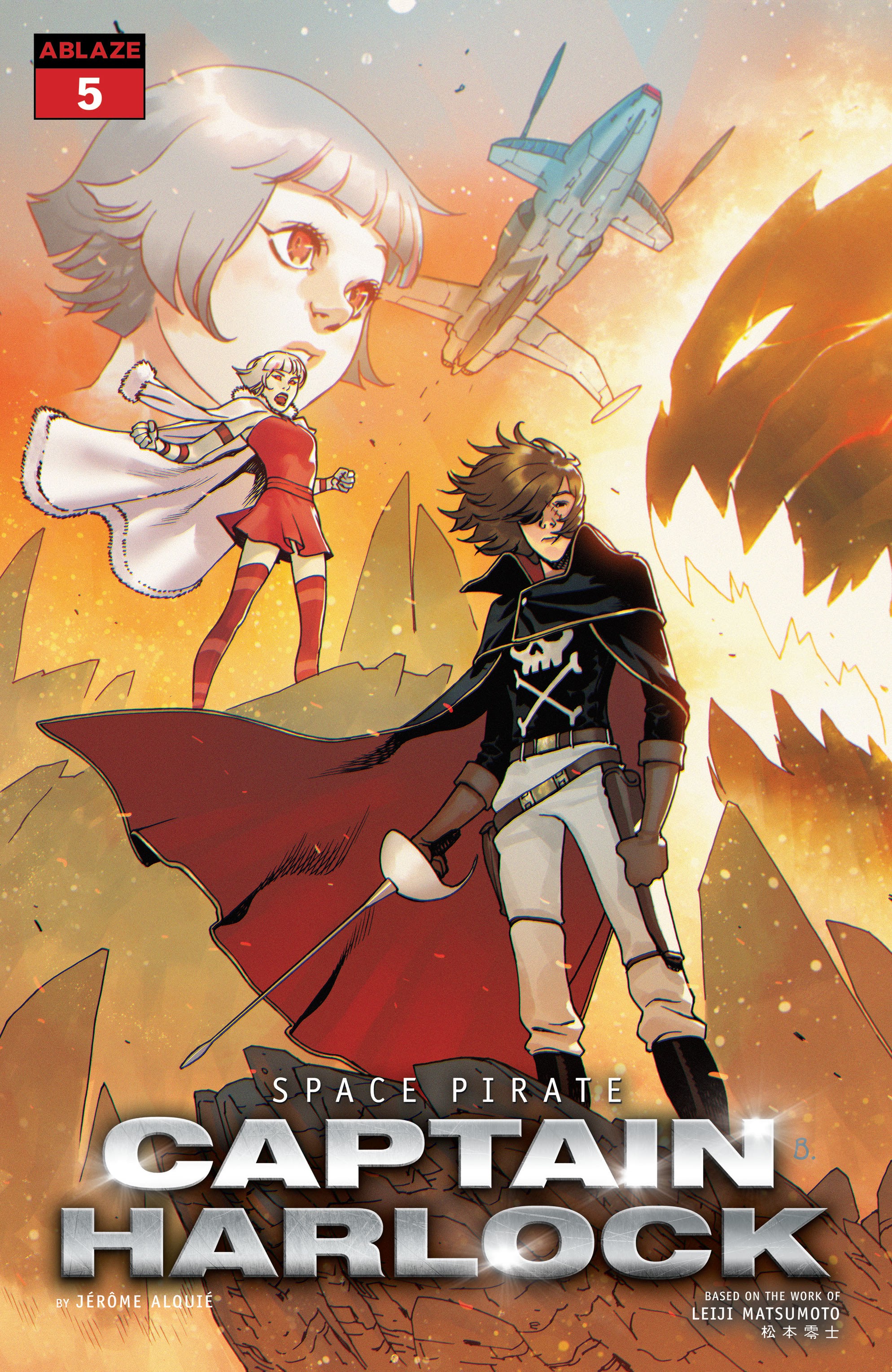 Read online Space Pirate Captain Harlock comic -  Issue #5 - 1