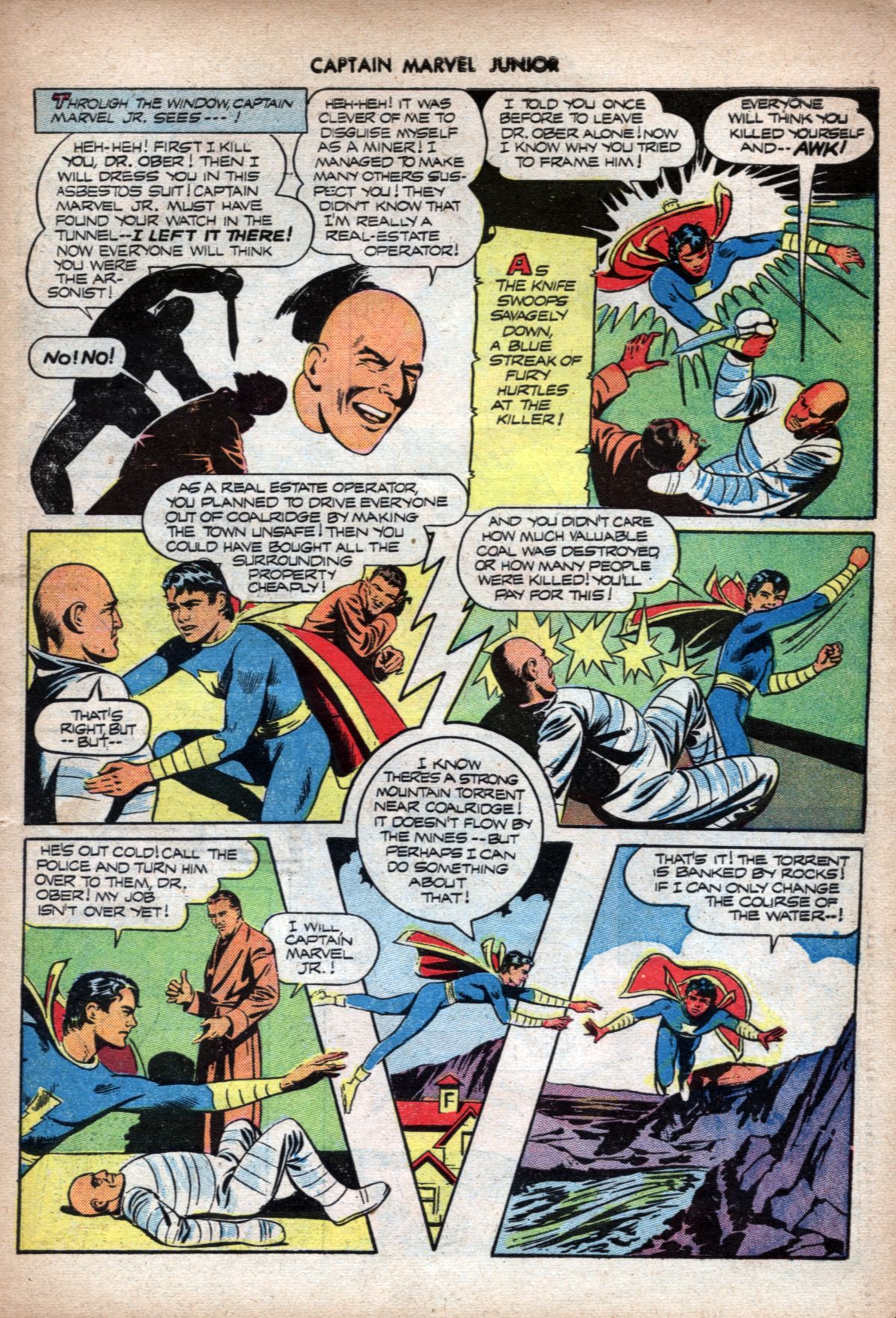 Read online Captain Marvel, Jr. comic -  Issue #27 - 31