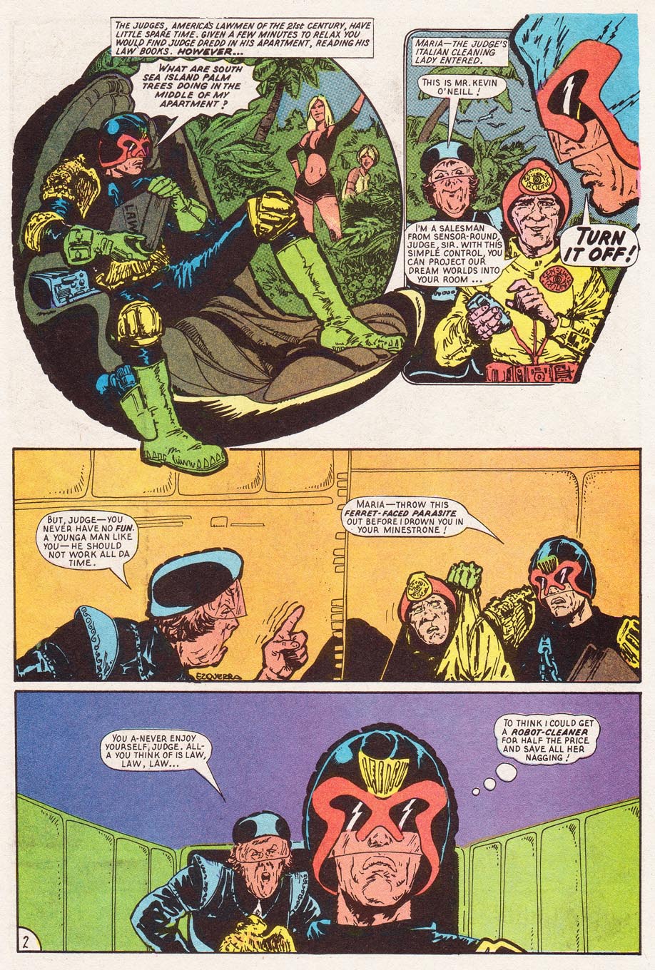 Read online Judge Dredd (1983) comic -  Issue #34 - 27