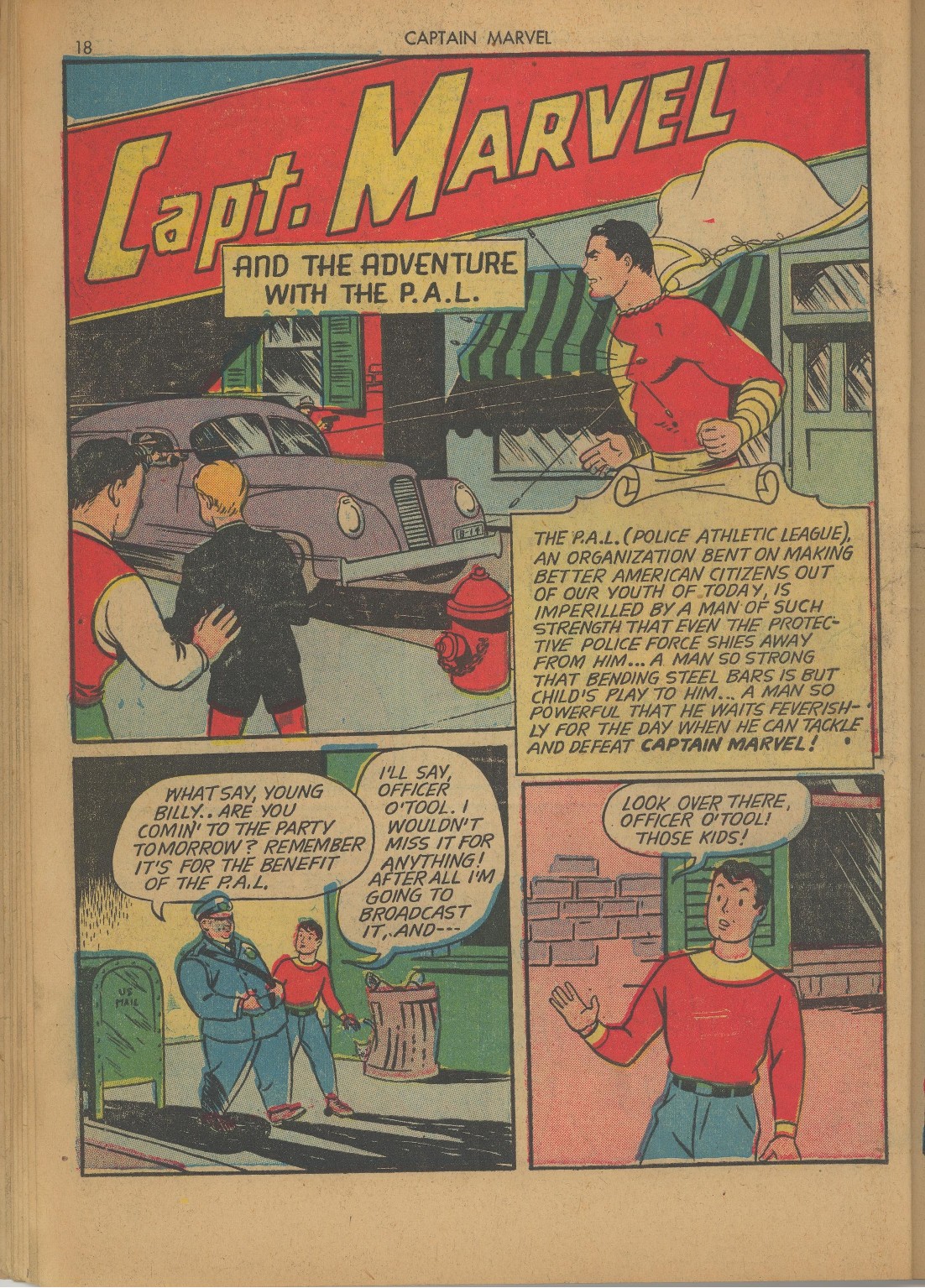 Read online Captain Marvel Adventures comic -  Issue #8 - 18