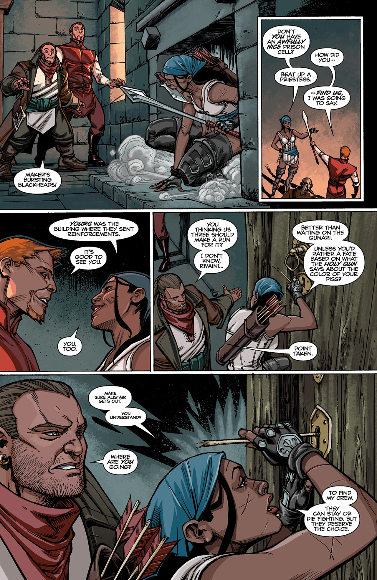 Read online Dragon Age: Those Who Speak comic -  Issue #3 - 6