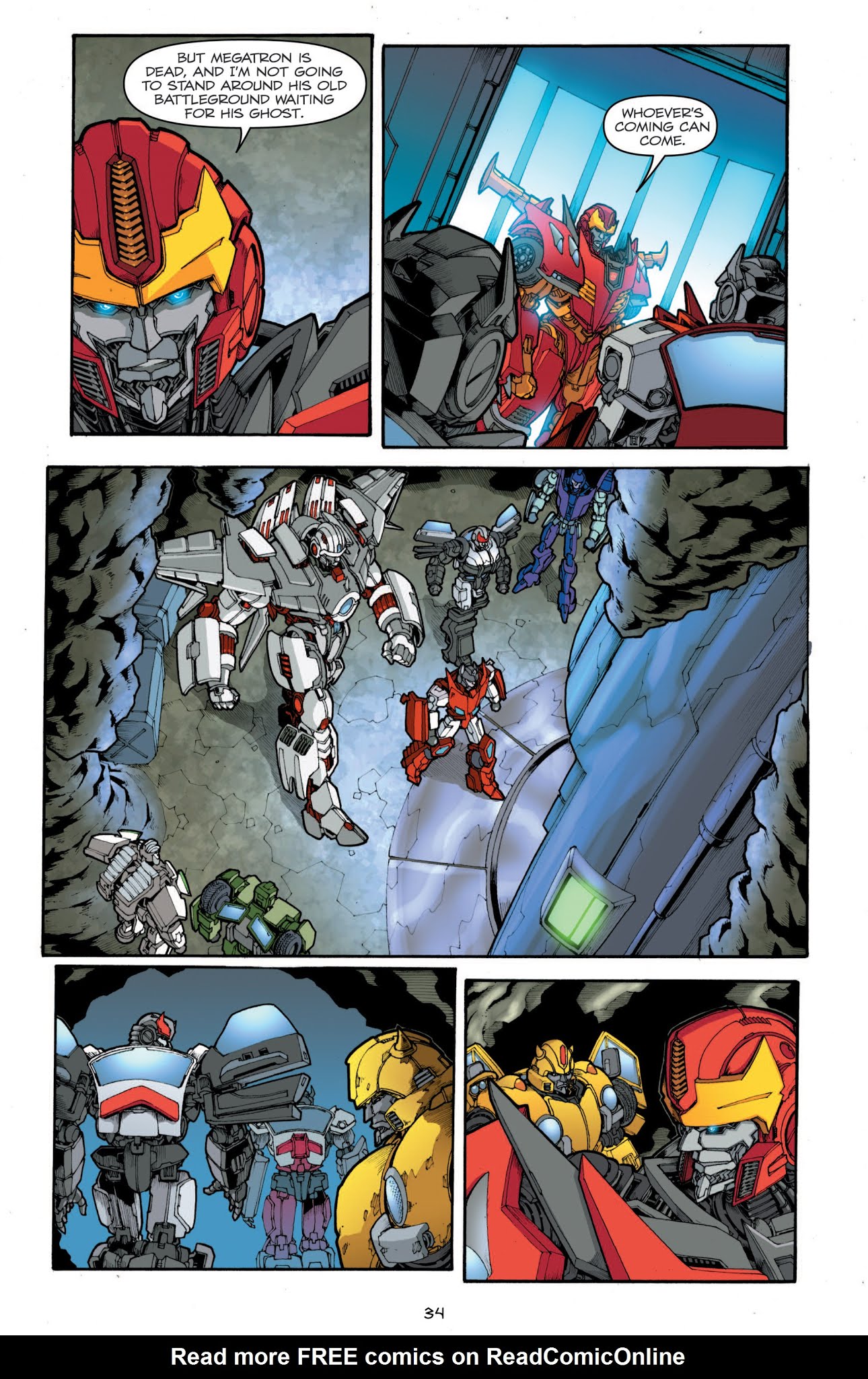 Read online Transformers: The IDW Collection comic -  Issue # TPB 6 (Part 1) - 34
