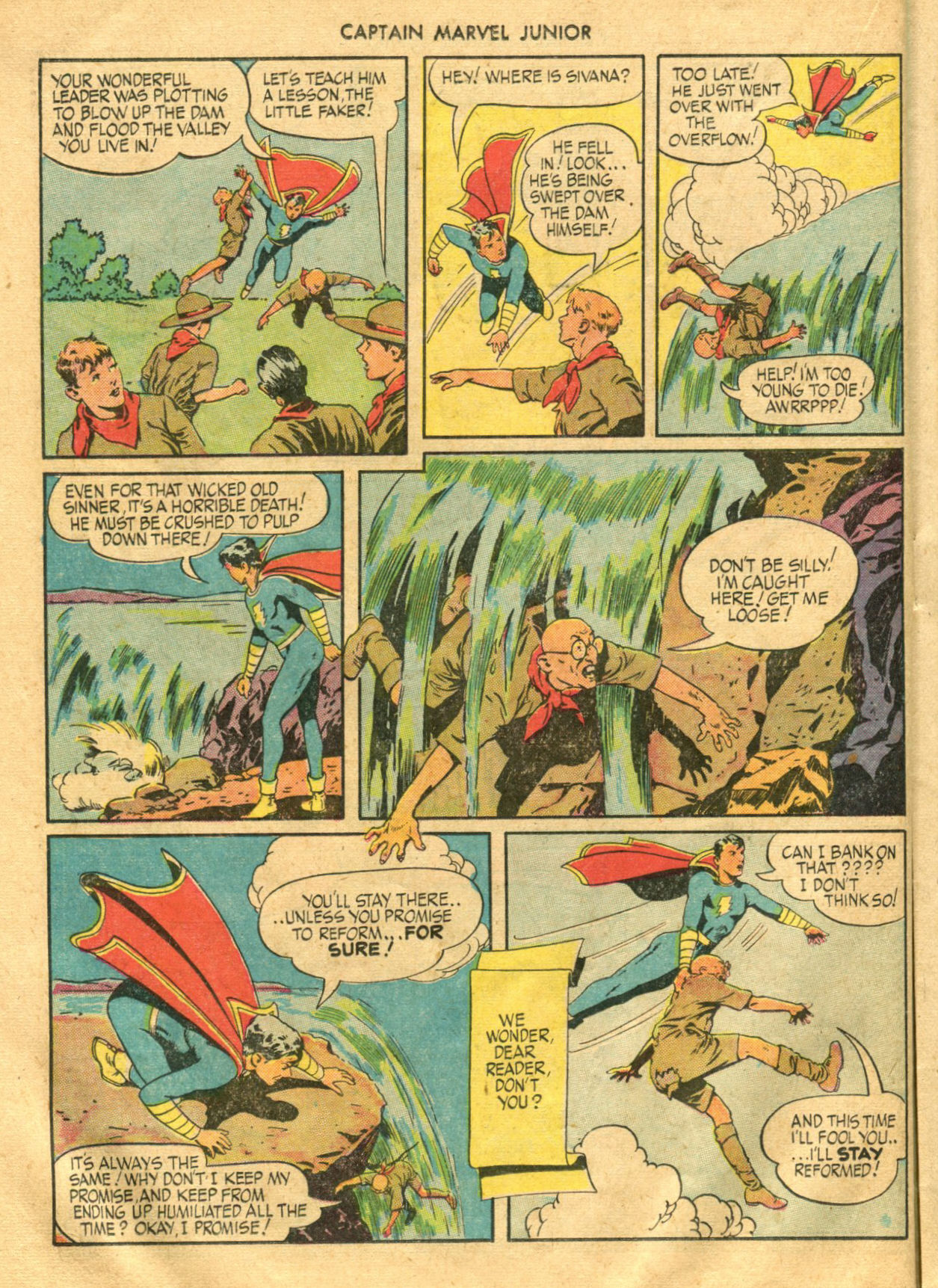 Read online Captain Marvel, Jr. comic -  Issue #21 - 20