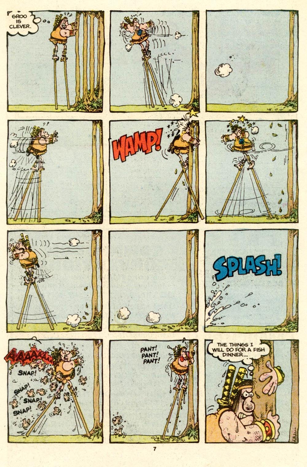 Read online Sergio Aragonés Groo the Wanderer comic -  Issue #17 - 7